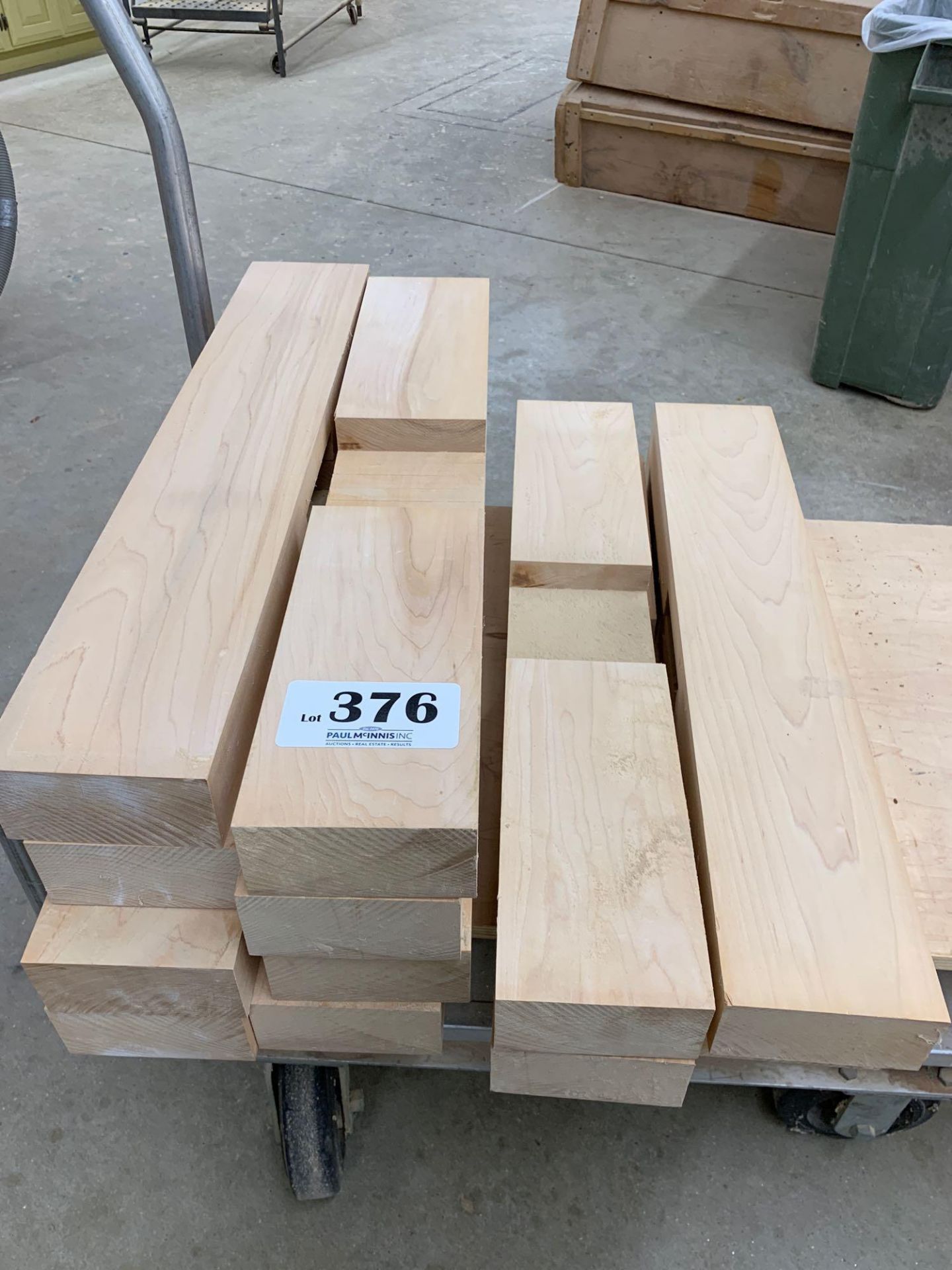 Raw wood stock
