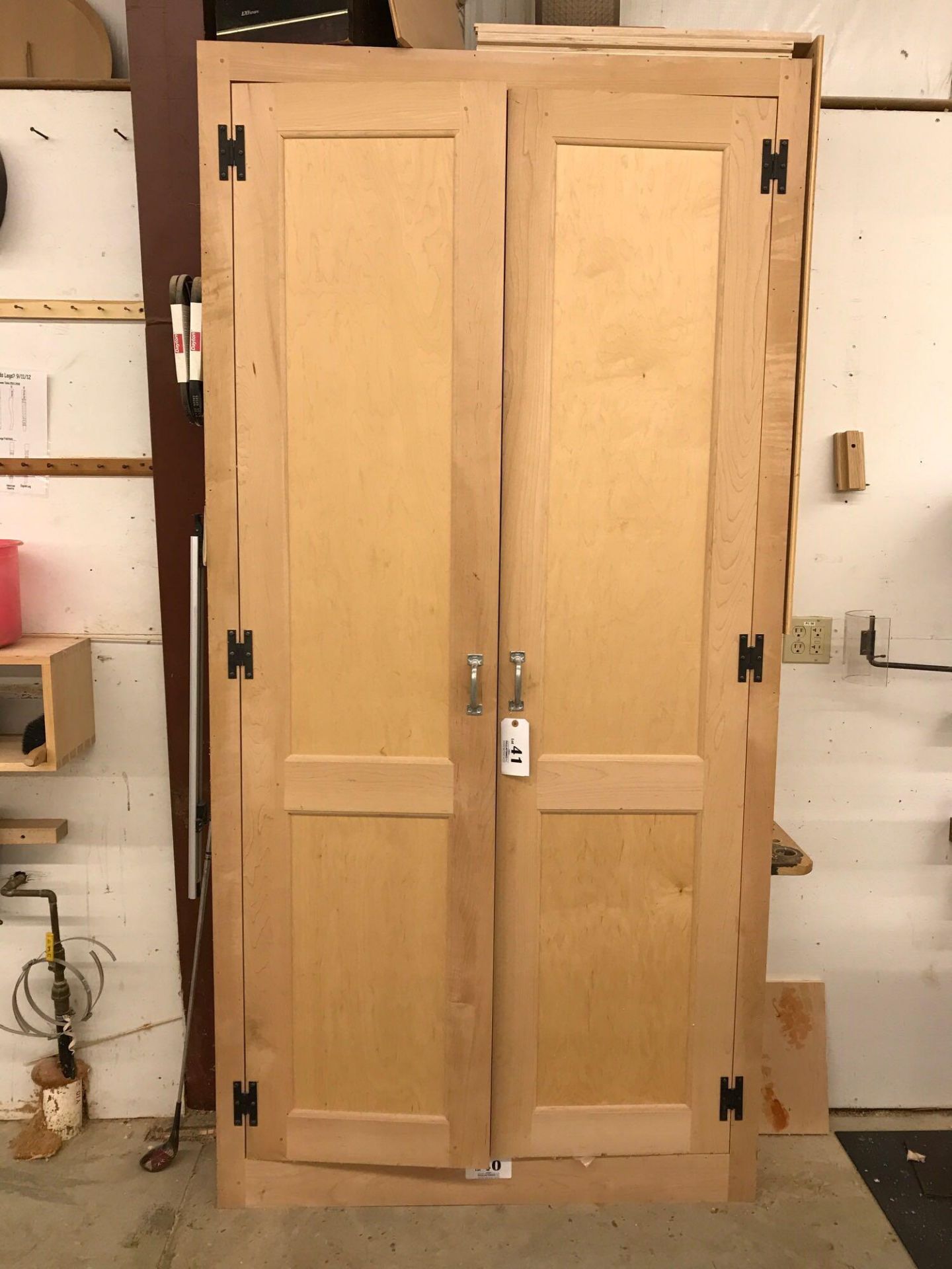 Custom two-door cabinet