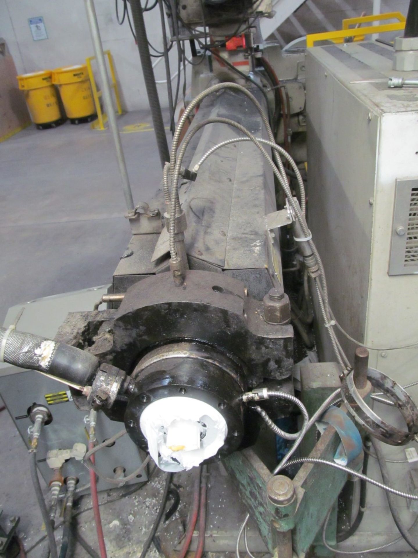 2.5" Davis Standard M IV 25IN25 Single Screw Extruder, s/n P-9060 (1994), 4-Barrel Zones, 24:1 - Image 3 of 5