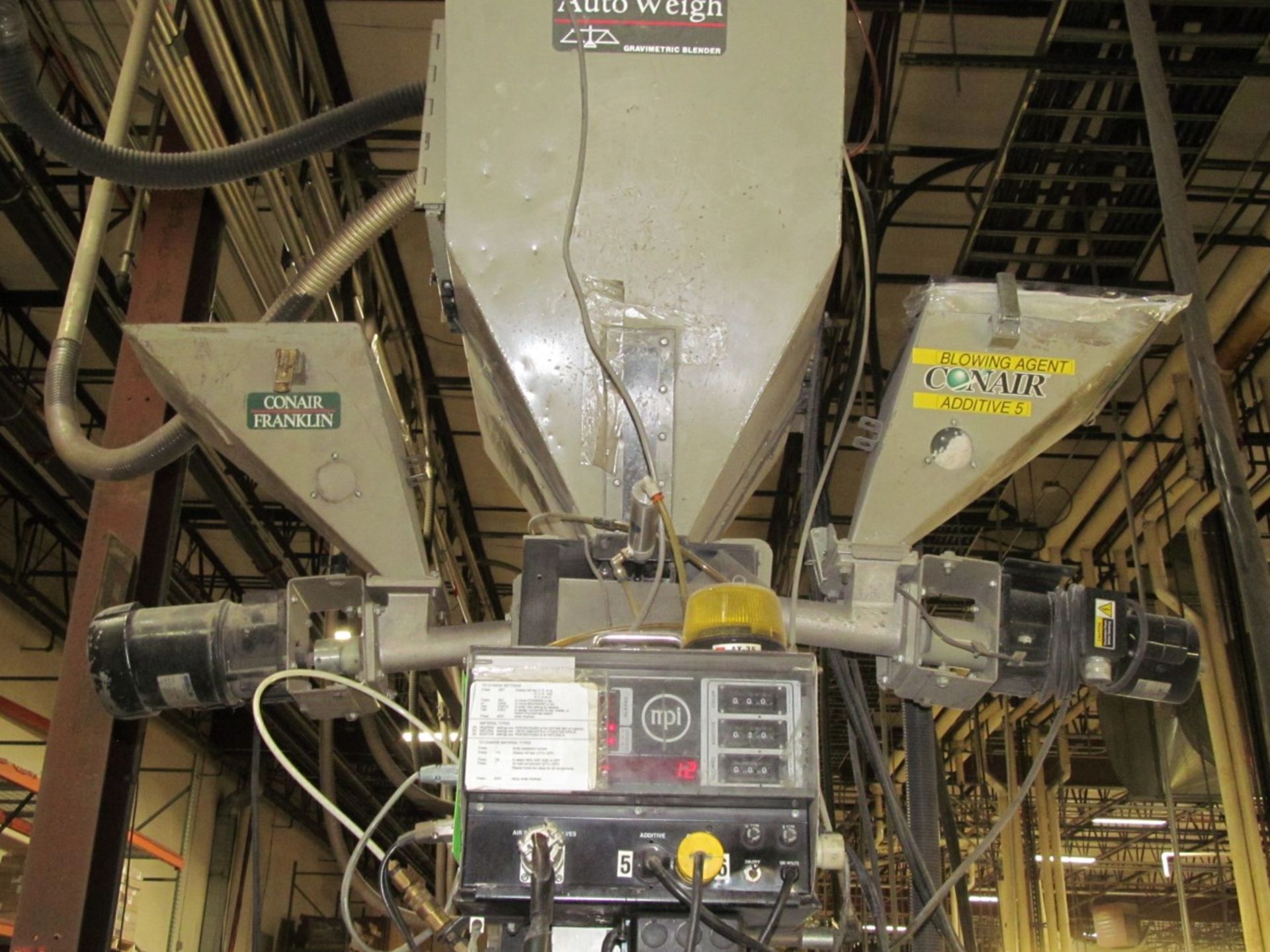 Conair/Maguire 2-Component Auto Weigh GB420 Gravimetric Batch Blender, ACW-4 Controller, (2) - Image 3 of 4