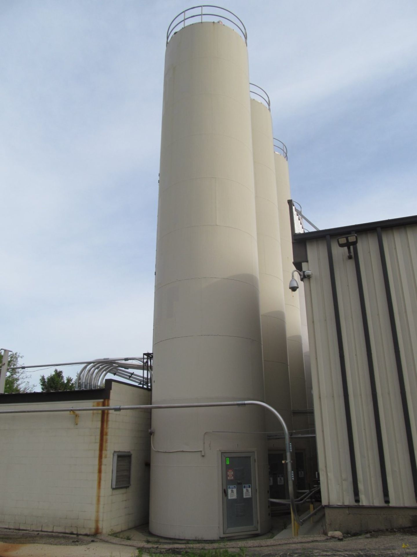 Imperial Calumet Ind. 5951 cu.ft. Steel Silo, Funnel Bottom, 12' Dia. x 60' High, s/n 3974-2, Silo