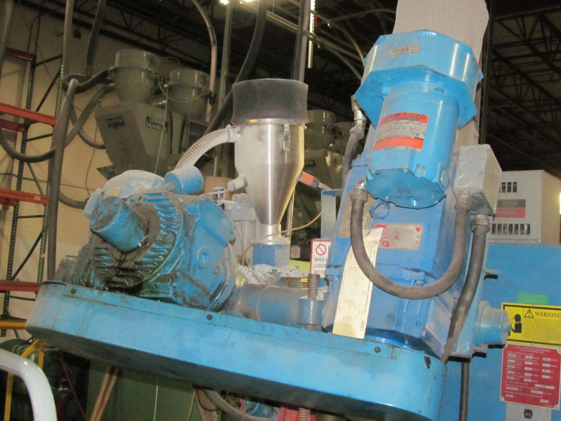 1.5" Davis Standard DS-15 Pedestal Extruder, s/n X1129 (1998), 5-Barrel Zones, Loc. Line 15 - Image 3 of 5