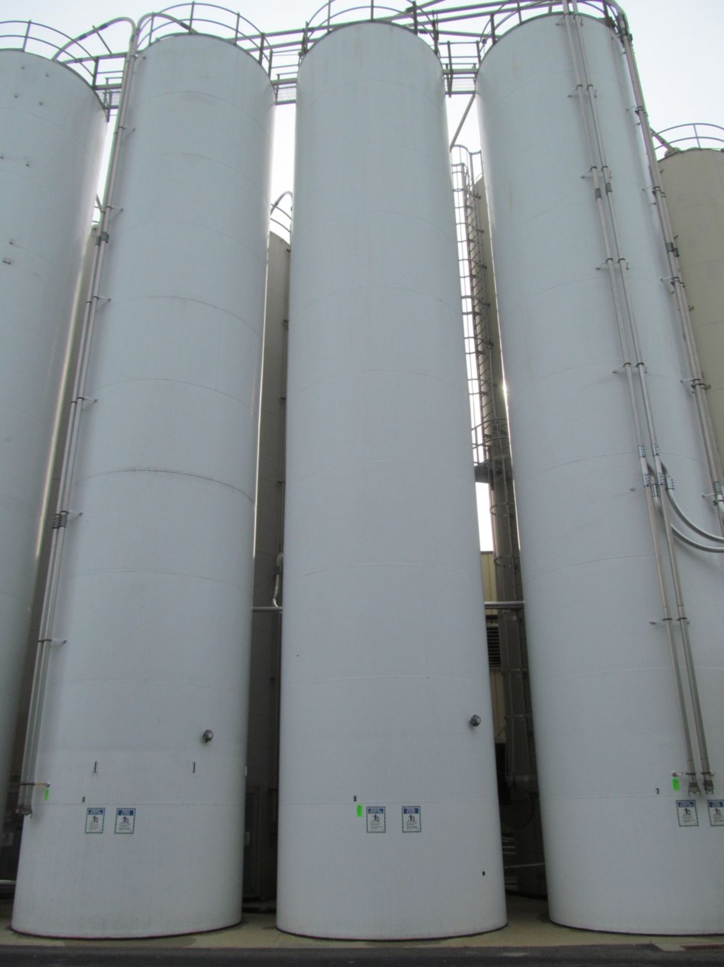 Peabody TecTank 5630 cu.ft. Steel Silo, Funnel Bottom, 12' Dia. x 59' High, s/n 70274, Silo 8