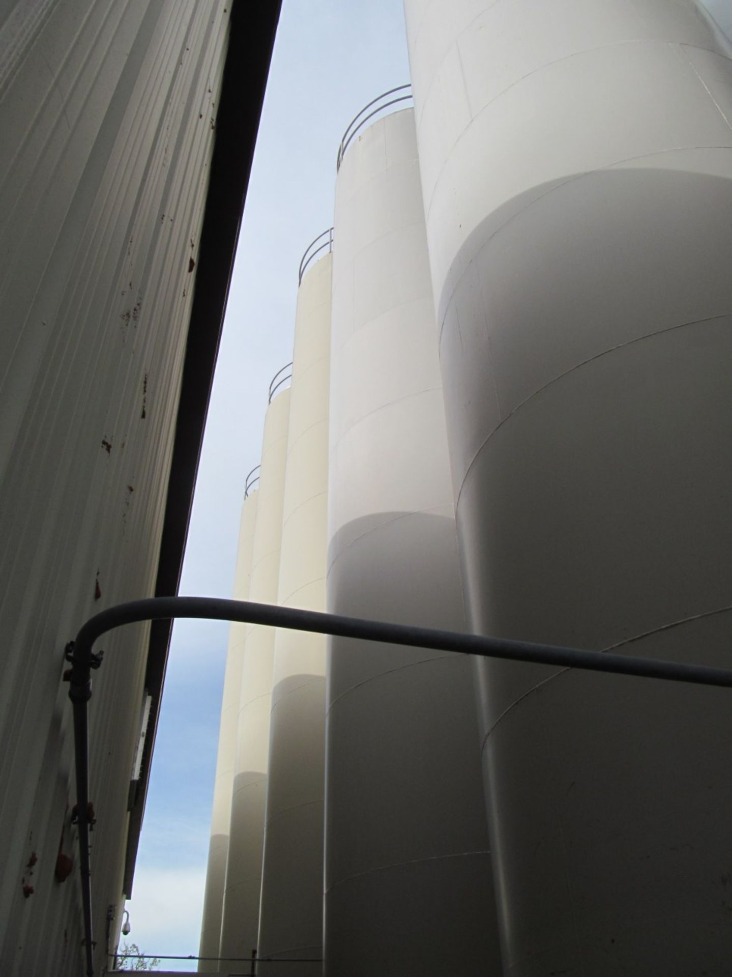 Imperial Calumet Ind. 5272 cu.ft. Steel Silo, Funnel Bottom, 12' Dia. x 54' High, s/n 3515-3, Silo