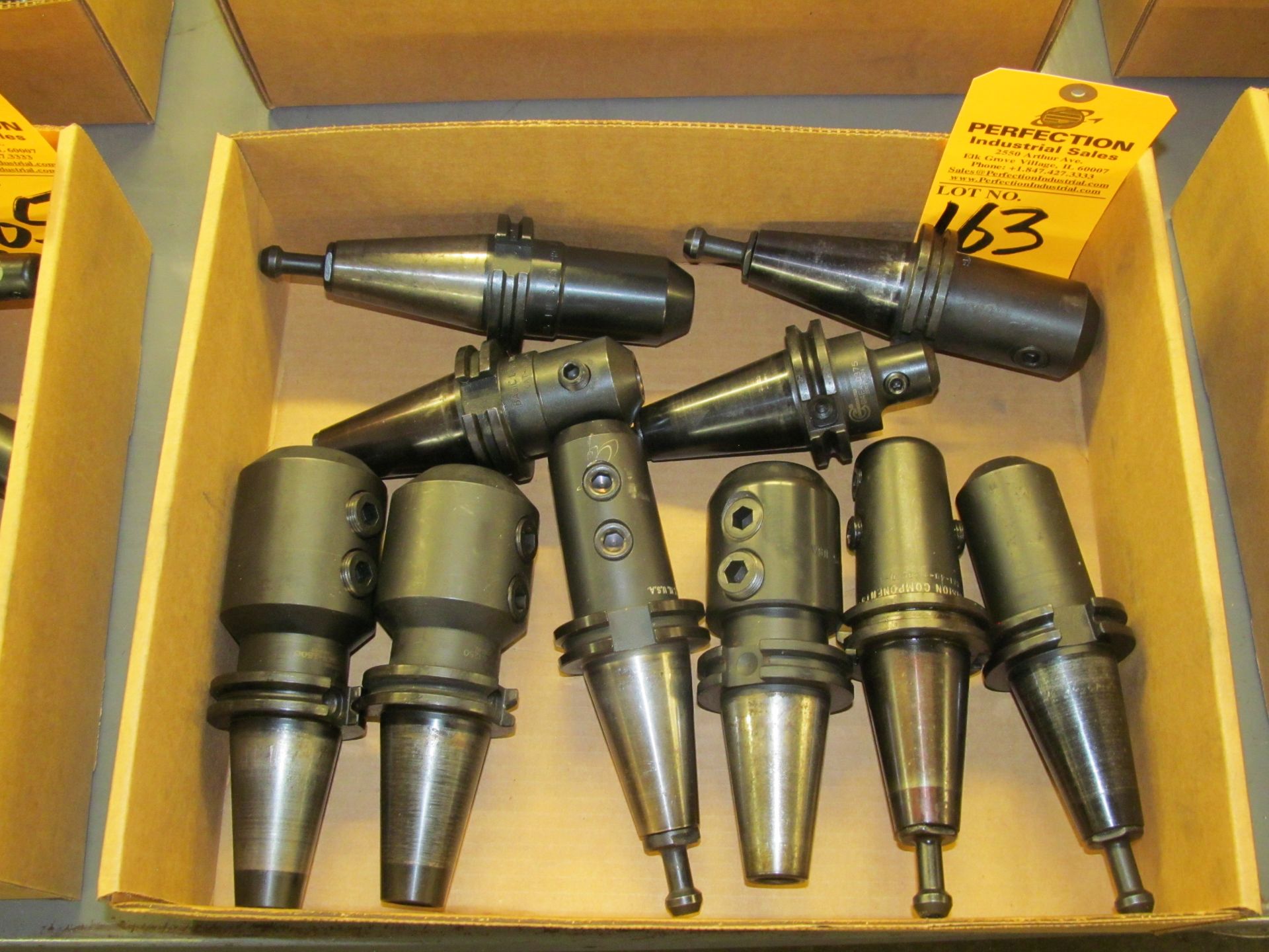 (10) CAT40 End Mill Holders