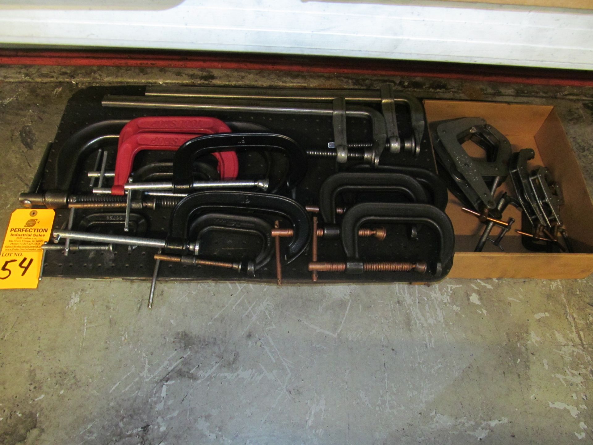 Lot of Assorted C-Clamps