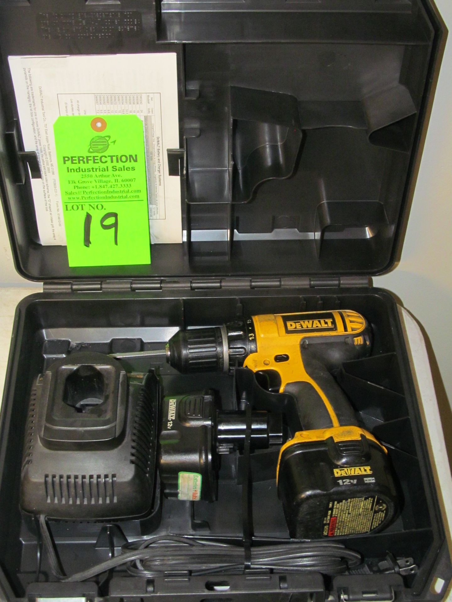 DeWalt DC742 3/8" Cordless Drill