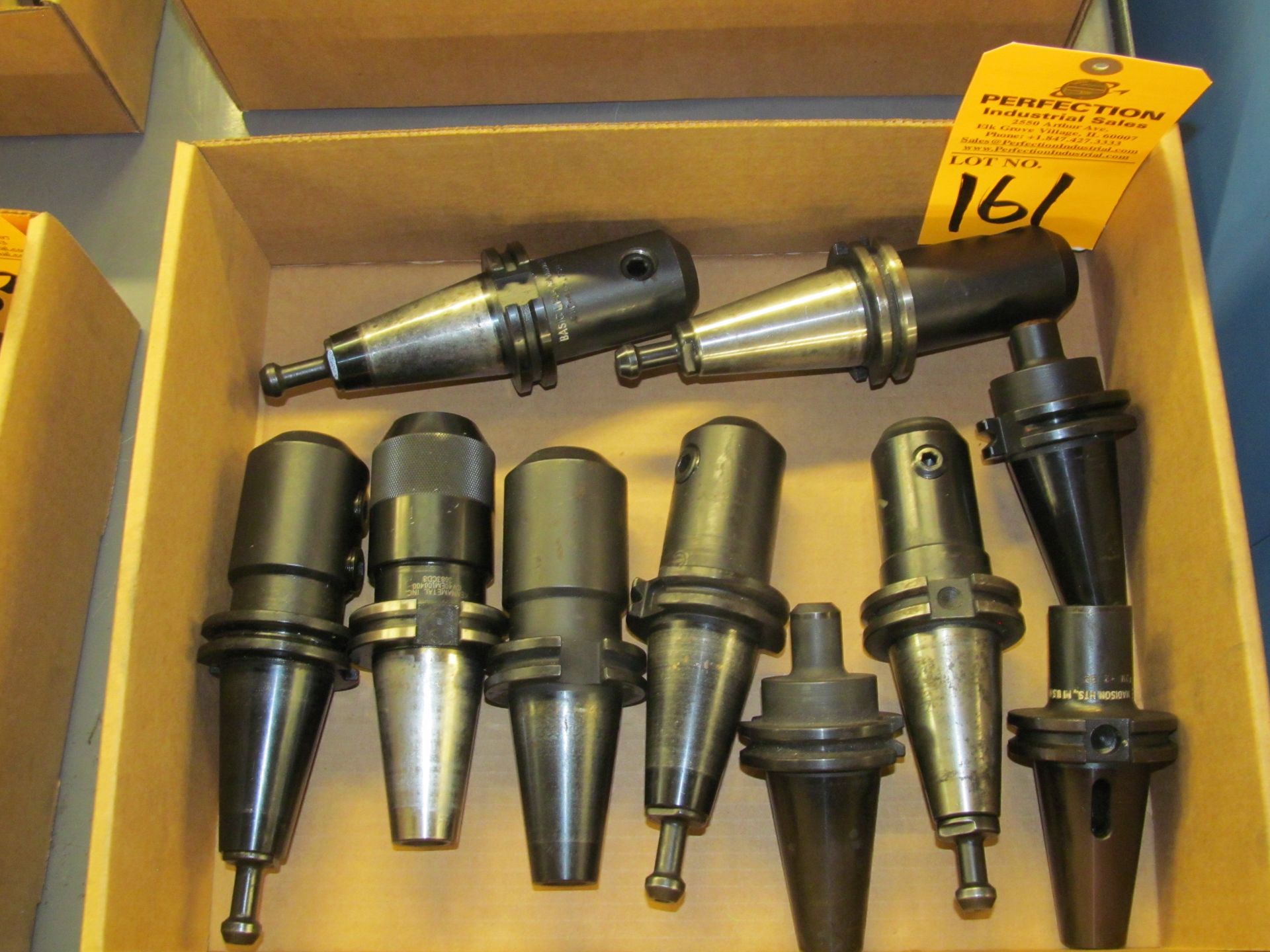 (10) CAT40 End Mill Holders