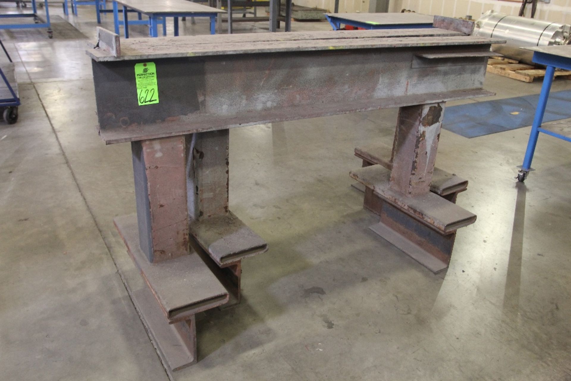 Lot of (2) 86" Long Beam Horses