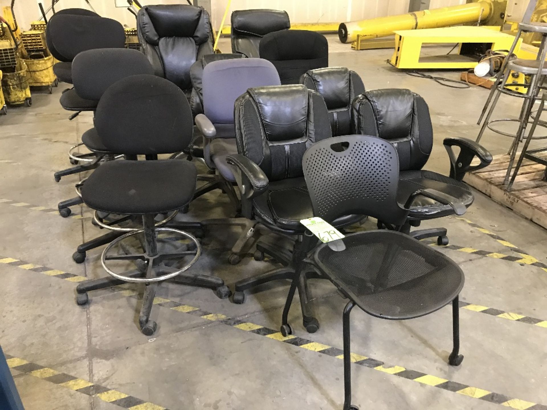 Lot of Assorted Rolling Chairs