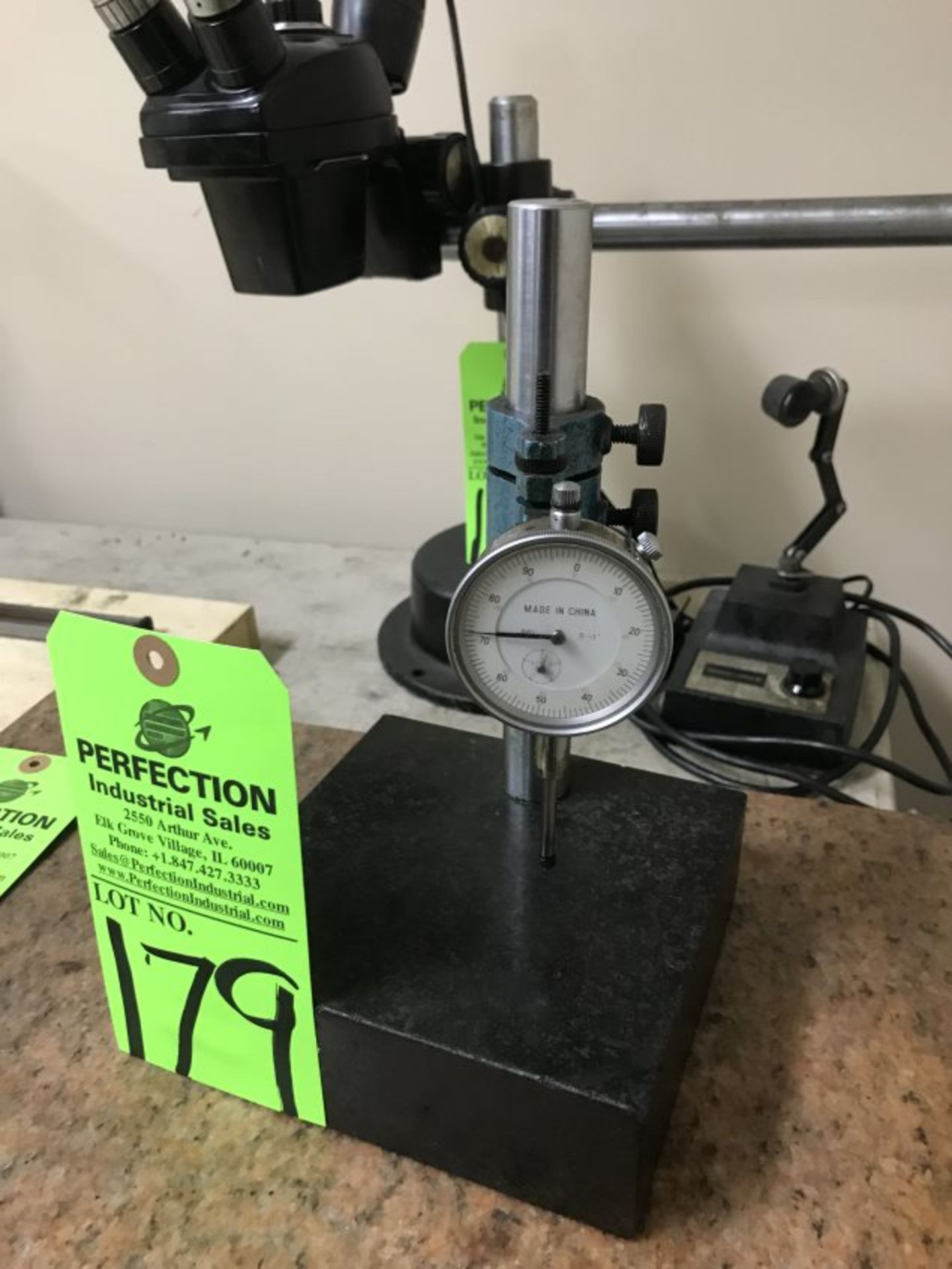 6" x 6" Comparator Stand w/ Drop Indicator