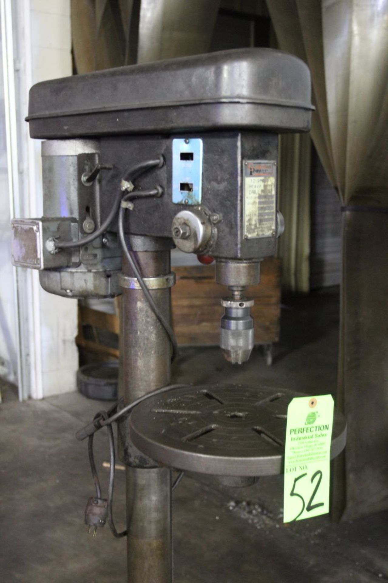 Guardian Power FDM16SP Drill Press, 12" Dia Table - Image 2 of 2