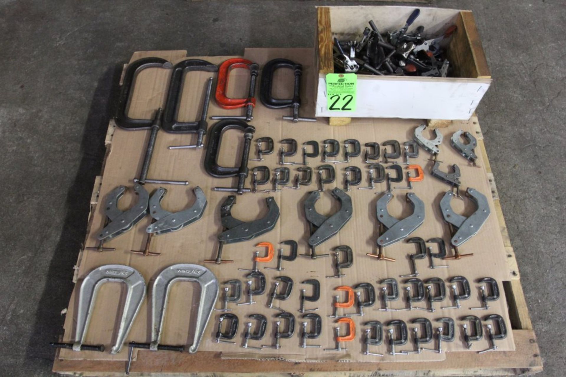 Lot of Assorted Clamps