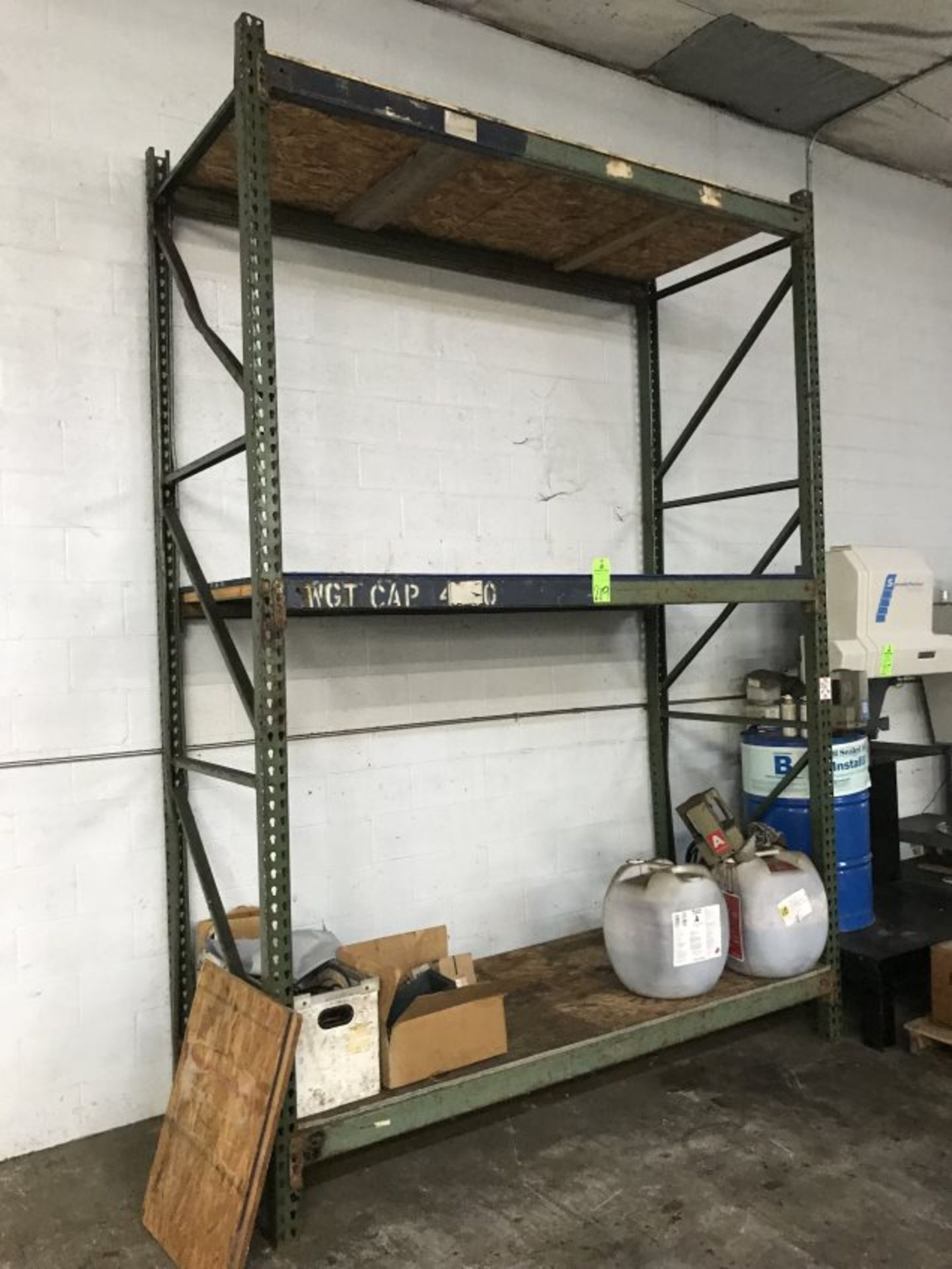 Single Section of 11'H x 8'W x 42" D Pallet Racking
