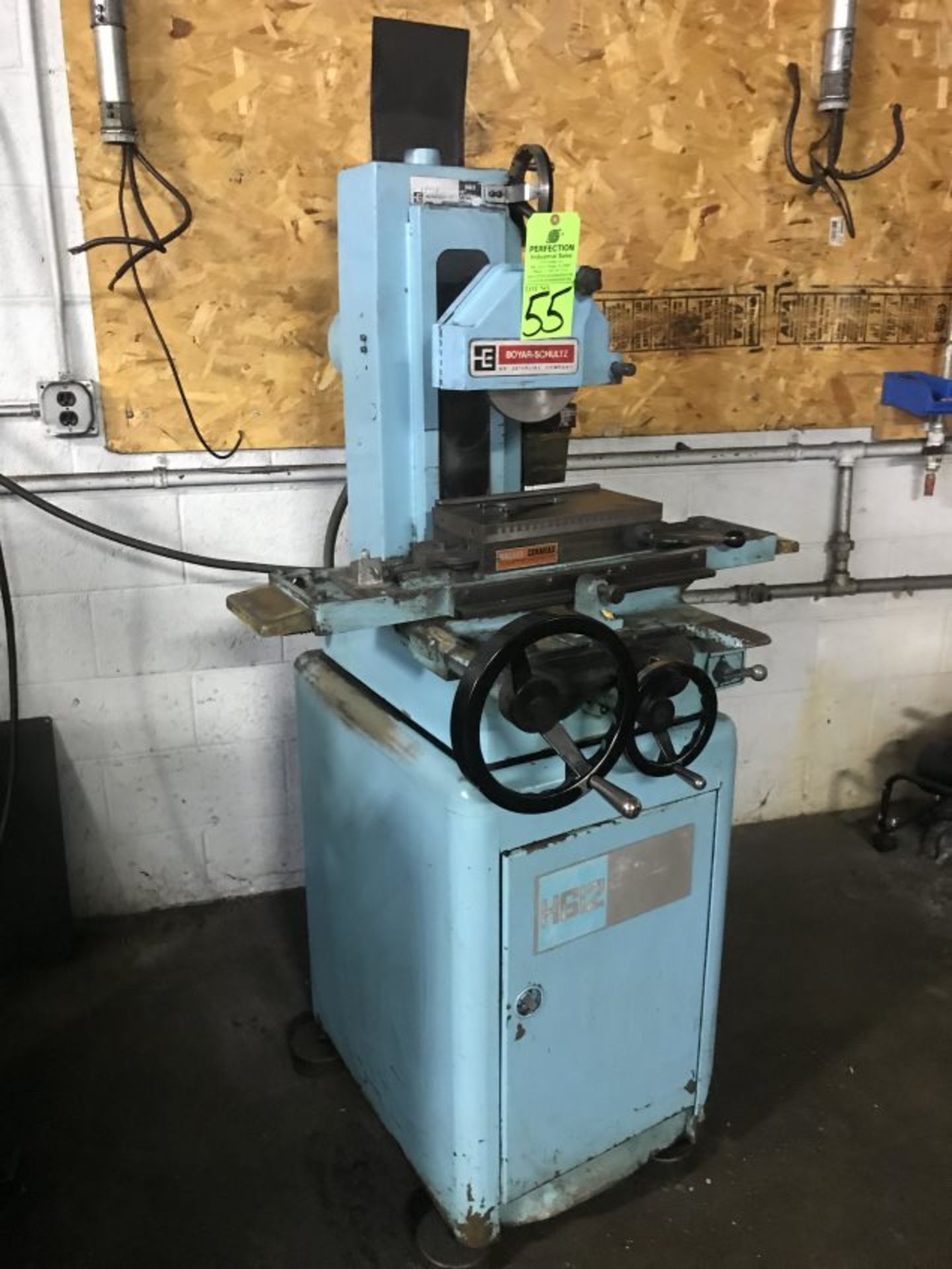 Boyer Shultz H612 Challenger Surface Grinder, s/n 26472