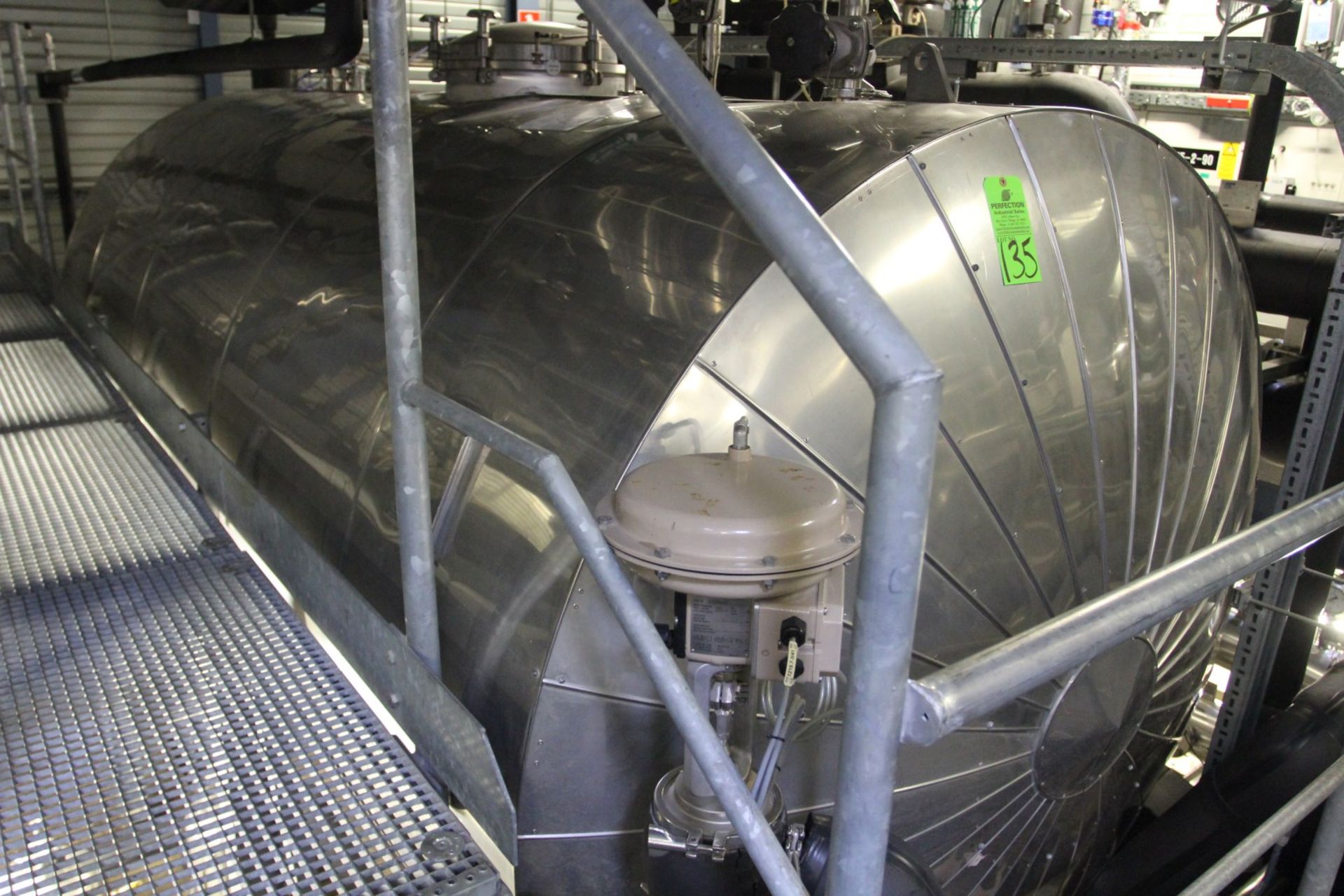 2007 Berson/3C France Stainless Steel Tank Return System, s/n 10749, 2006 3C France 8000 Liter Tank, - Image 2 of 10