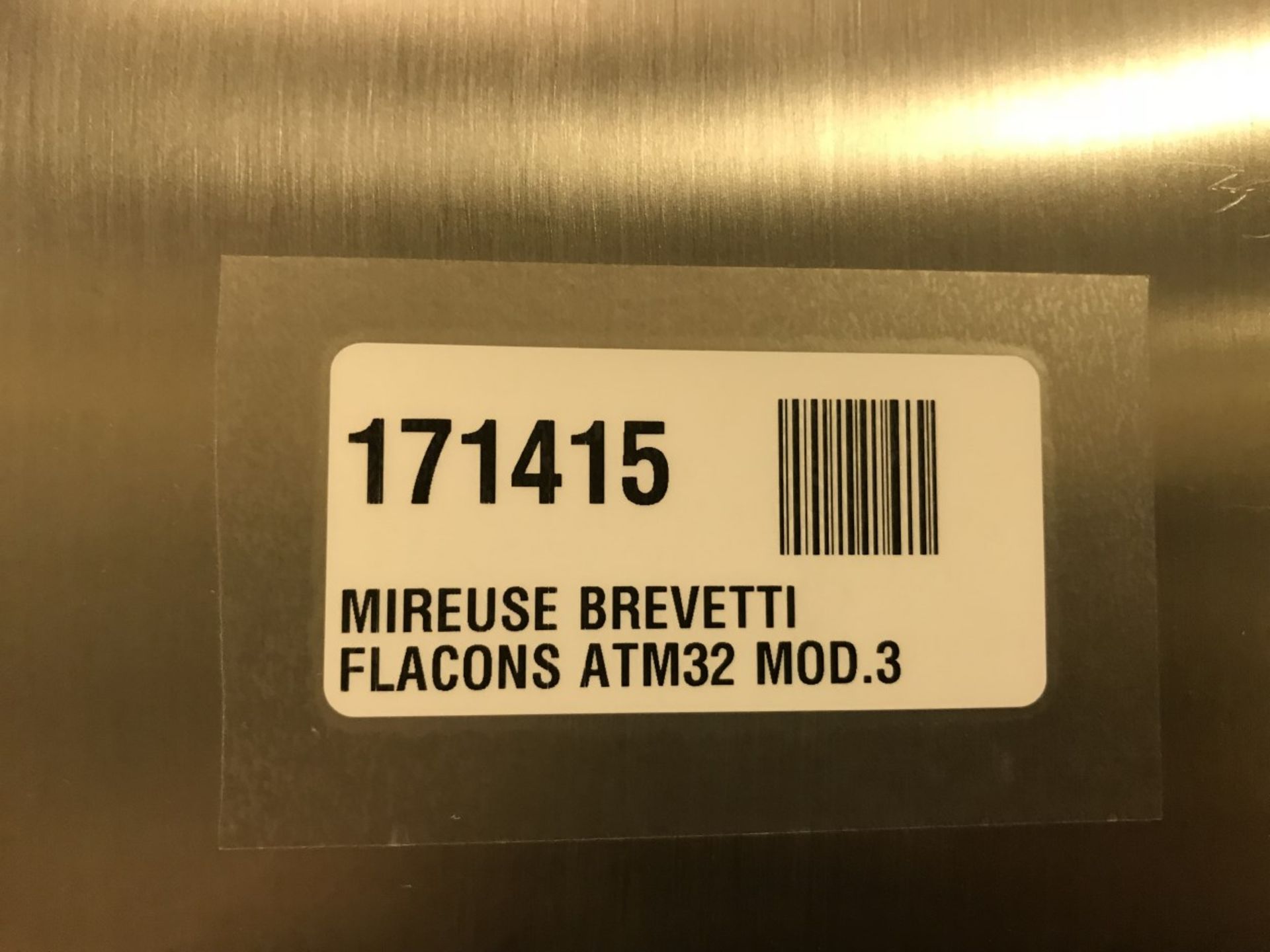 2003 Brevetti ATM 32/M/DP Vial Flaw Detection Inspection Machine, s/n U0202, Provit 5200 Control - Image 7 of 7