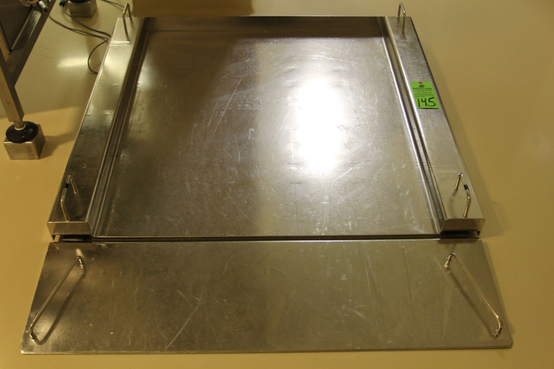 1500 kg Sartorius X6 Stainless Steel Floor Scale, s/n 17798322, 115cm x 100cm, Siebert Readout - Image 2 of 4