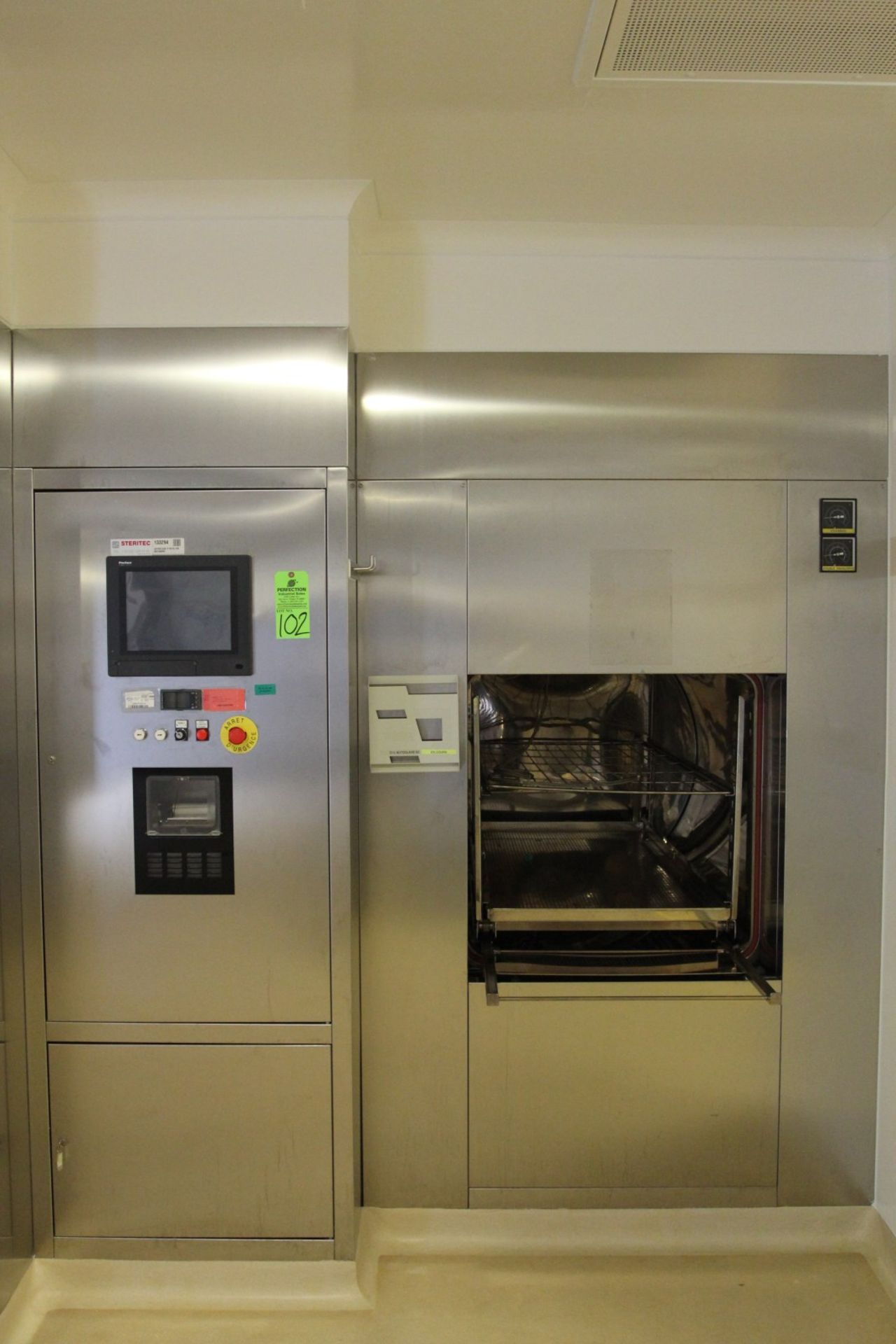 2005 Federgari RX15.159 Double Door Autoclave Saturated Steam Sterilizer, s/n NA1348N, ProFace - Image 2 of 5