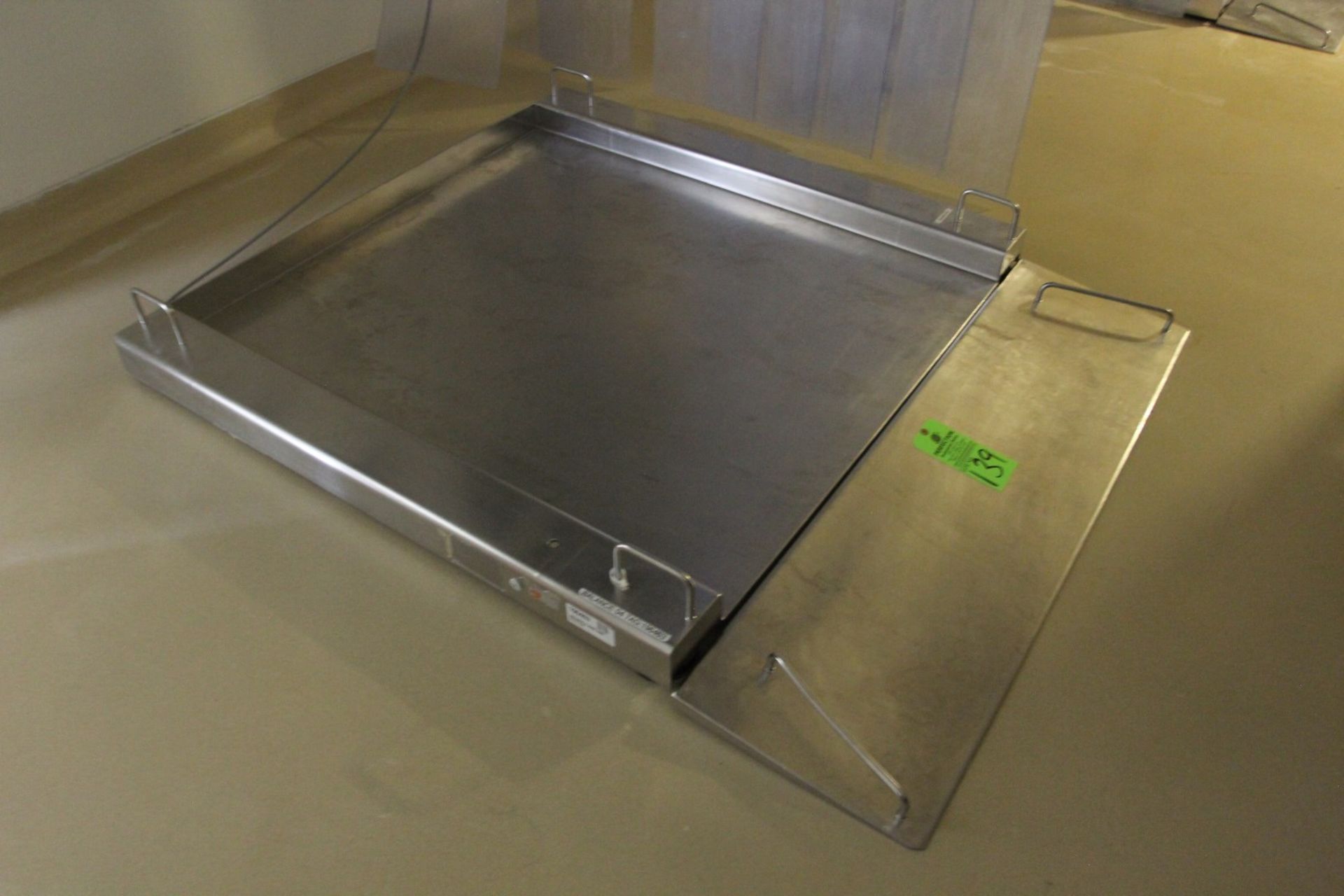 1500 kg Sartorius IFS4 1500NL Stainless Steel Floor Scale, s/n 17738327, 115cm x 100cm, Sartorius - Bild 7 aus 9