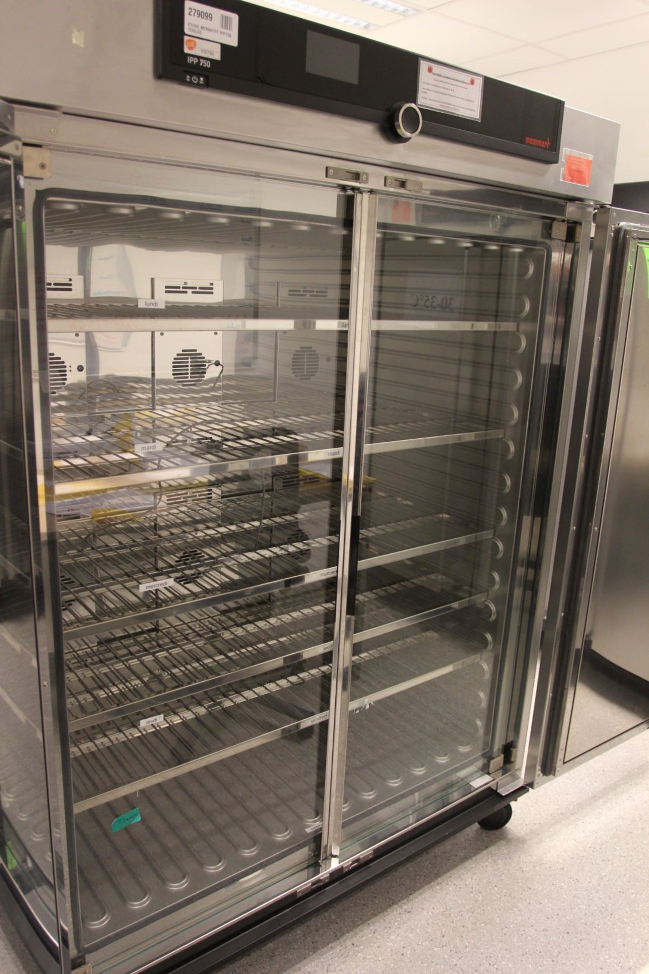 Memmert IPP 750 Incubator, s/n V813.0033, 70 Degree Celcius Max Temp - Bild 2 aus 4