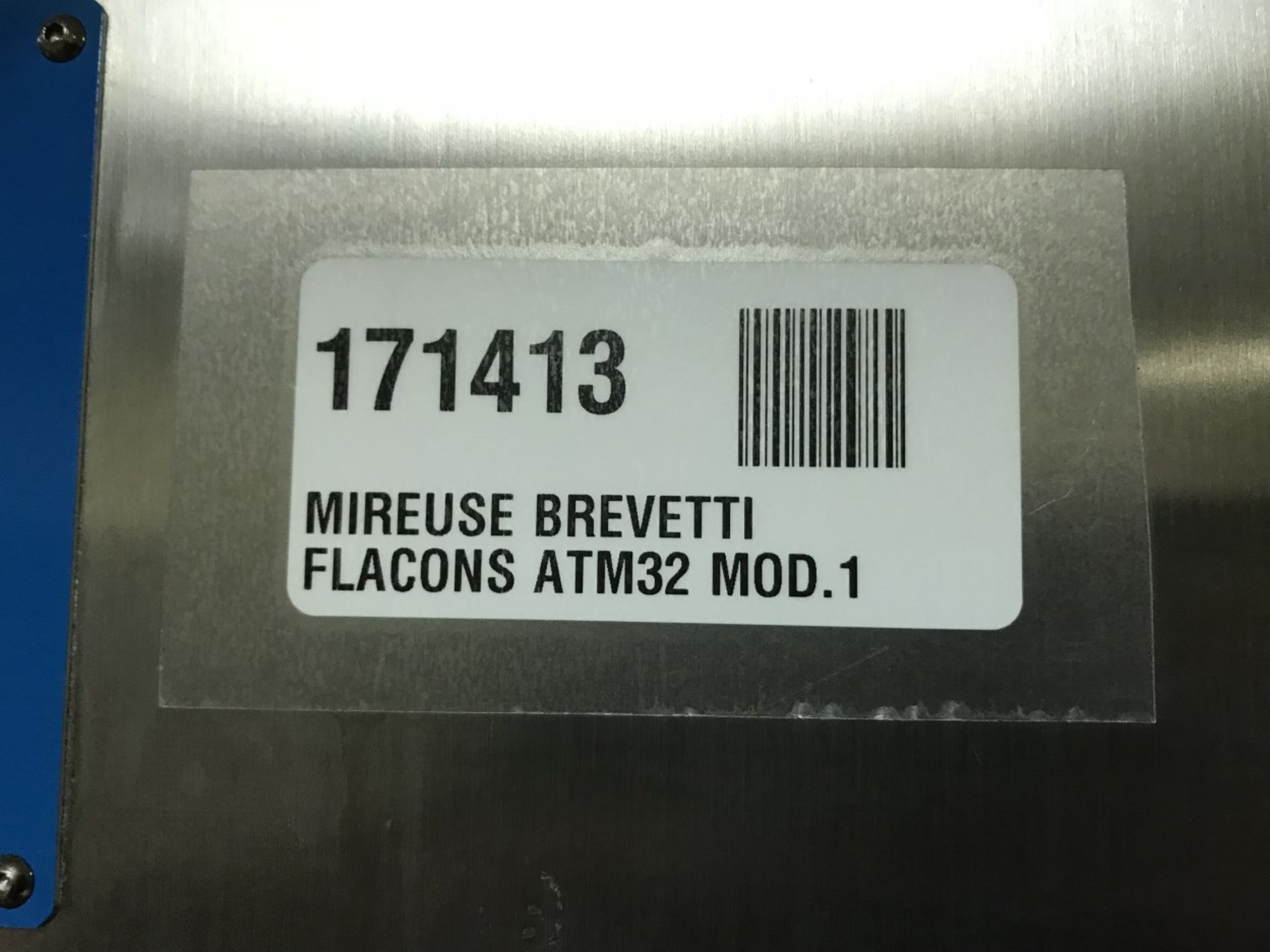 2003 Brevetti ATM 32/M/DP Vial Flaw Detection Inspection Machine, s/n U0201, Provit 5200 Control - Image 8 of 9