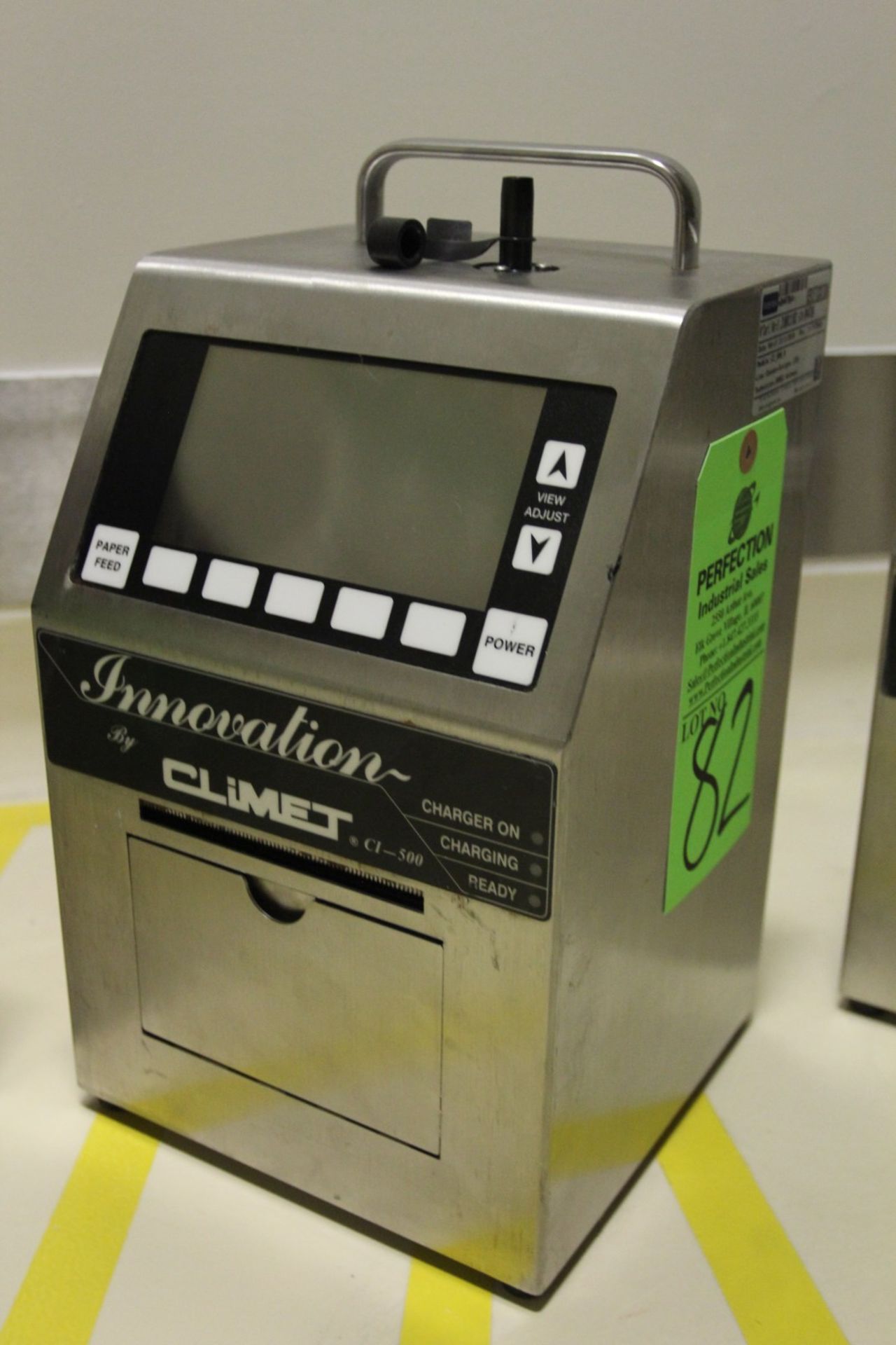 2010 Climet Innovation CI 500A Portable Laser Particle Counter, s/n 044784, Particle Sizes from .3mm