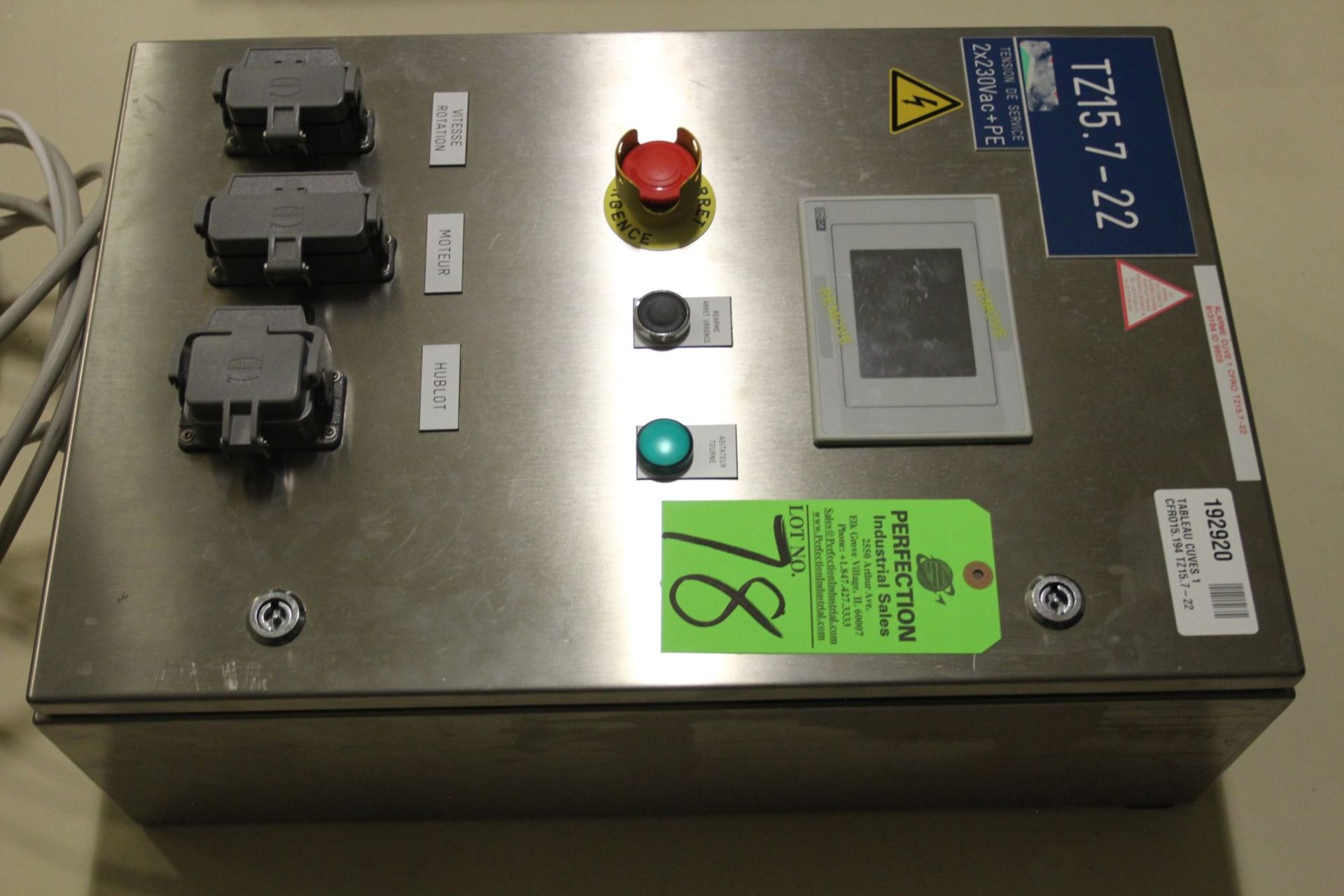 Siabt UniOp PLC Control for Vessel