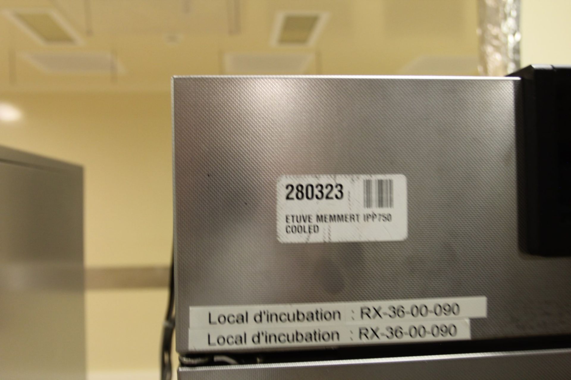 Memmert IPP 750 Incubator, s/n V813.0042, 70 Degree Celcius Max Temp - Image 5 of 5