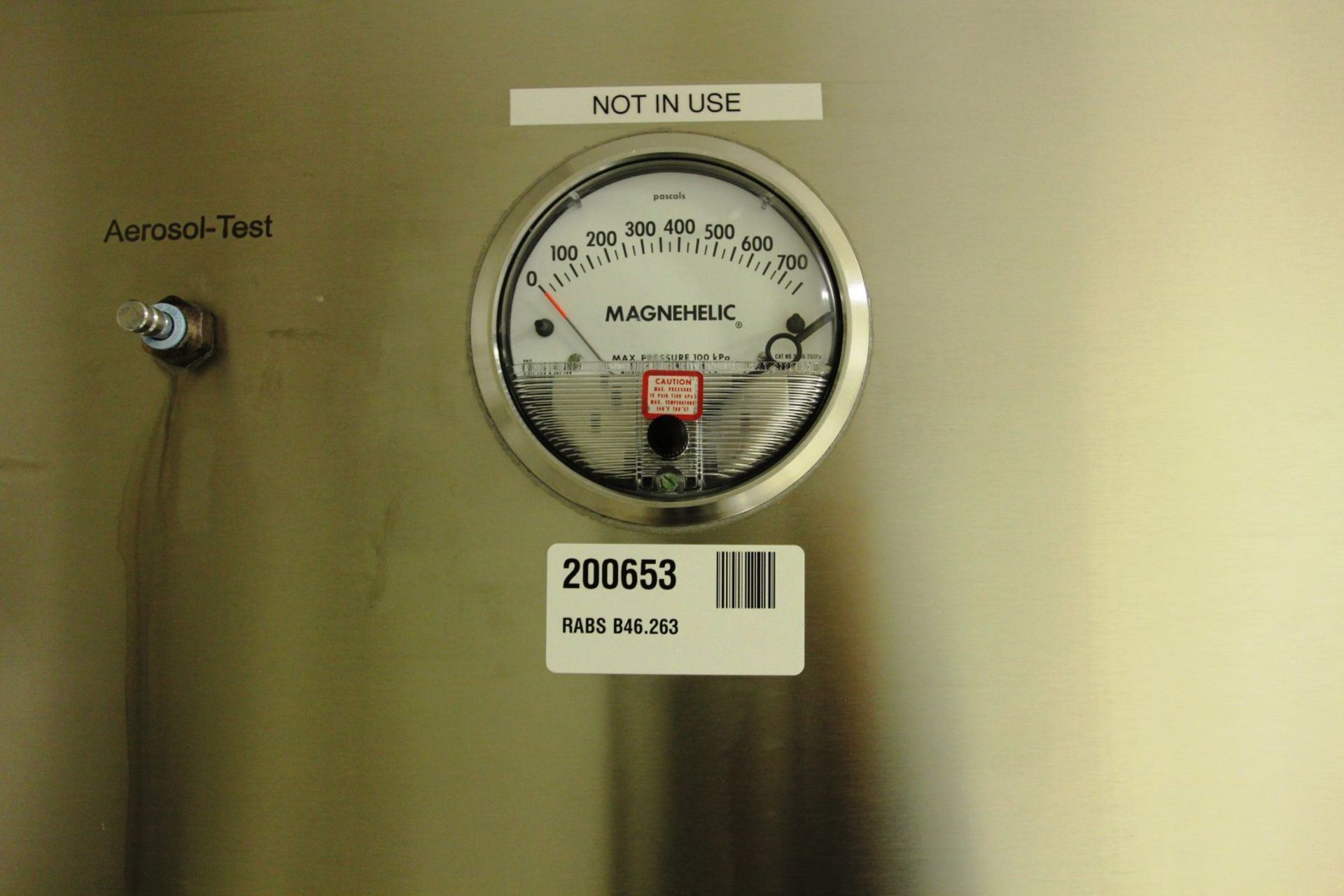 Ziel Rabs B46.263 Floor Mounted Isolator, s/n na, 100 Kpa Max Pressure - Bild 6 aus 9
