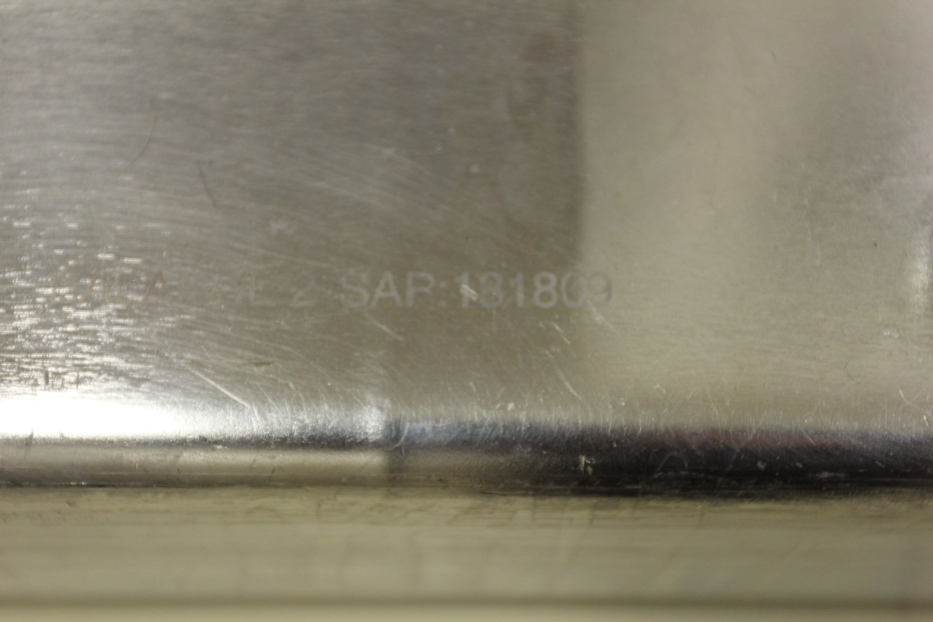 1500 kg Sartorius IFS4-1500-NL Stainless Steel Floor Scale, s/n 17738320, 115cm x 100cm, Siebert - Image 4 of 5