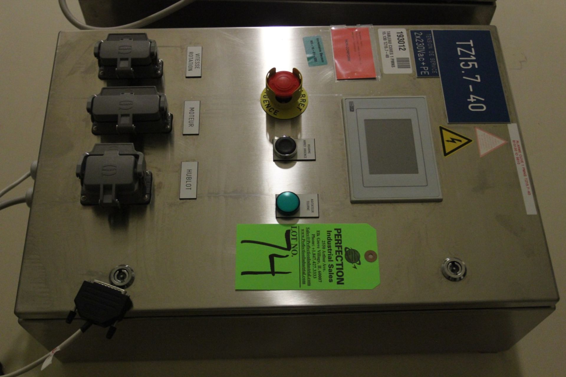 Siabt UniOp PLC Control for Vessel