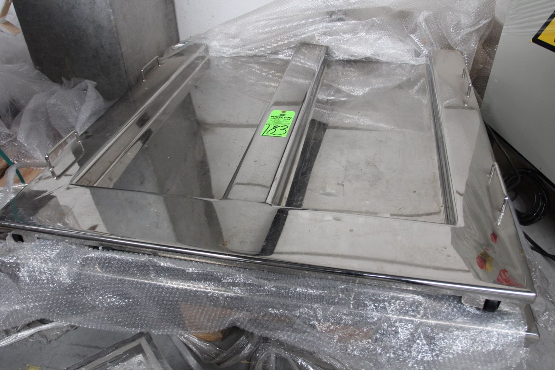 600 kg Stainless Steel Floor Scale, (Location: DK MOVES, Arthur De Coninckstraat 9, 3070 Kortenberg, - Image 2 of 2