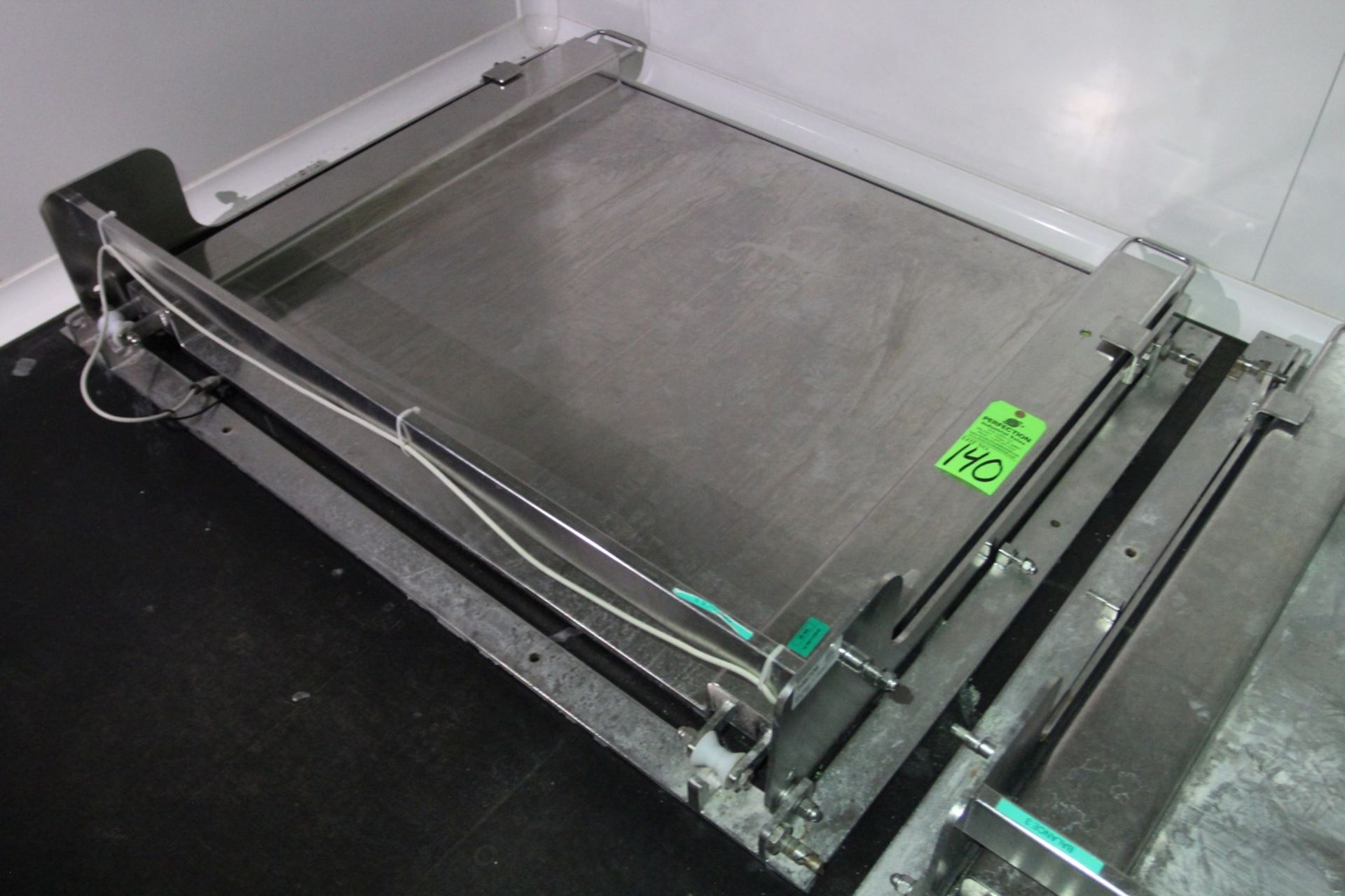 1000 kg Sartorius IFS4 1000LL-L Stainless Steel Floor Scale, s/n 20238315, 115cm x 100cm