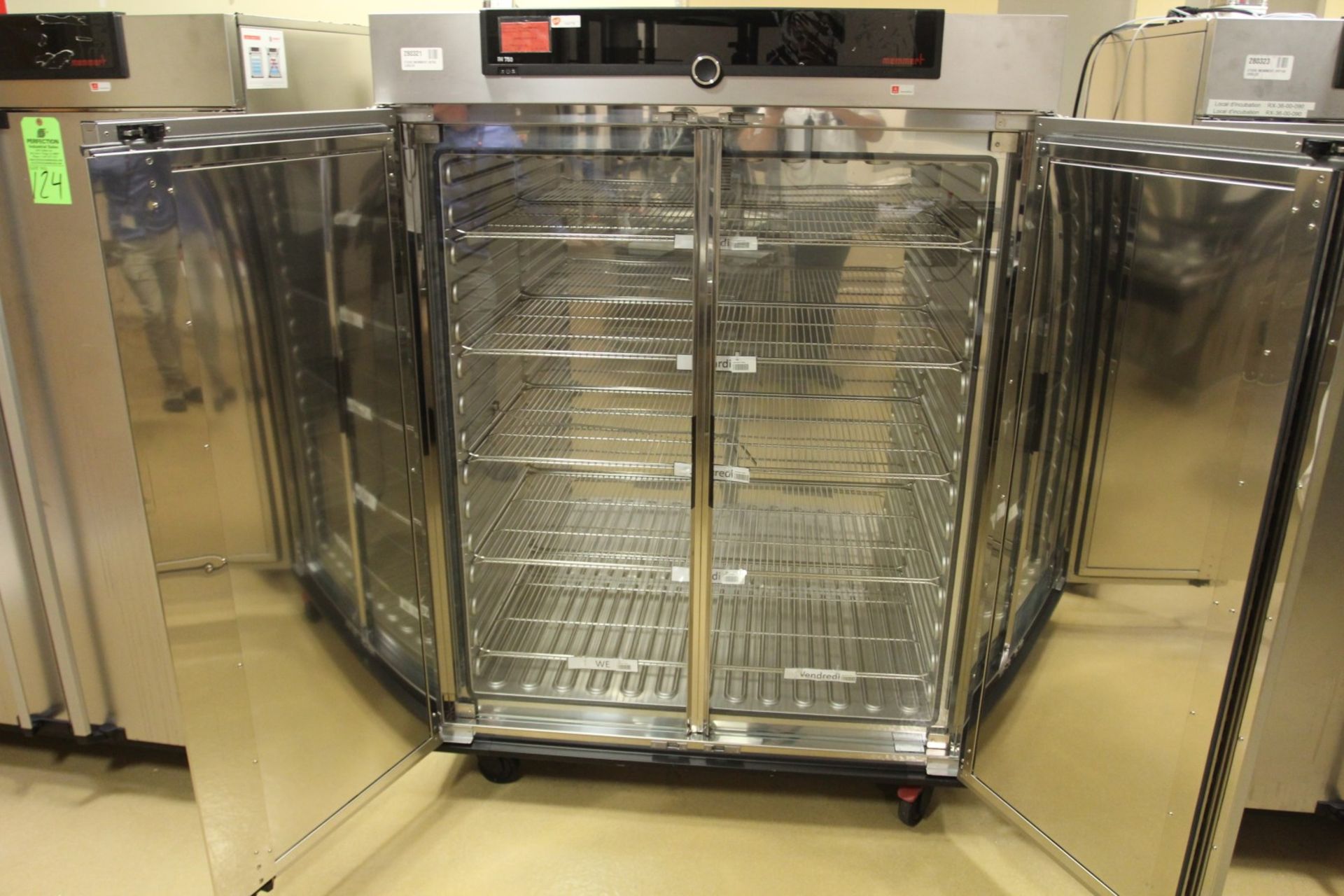 Memmert IN 750 Incubator, s/n B813.0151, 80 Degree Celcius Max Temp - Bild 2 aus 5