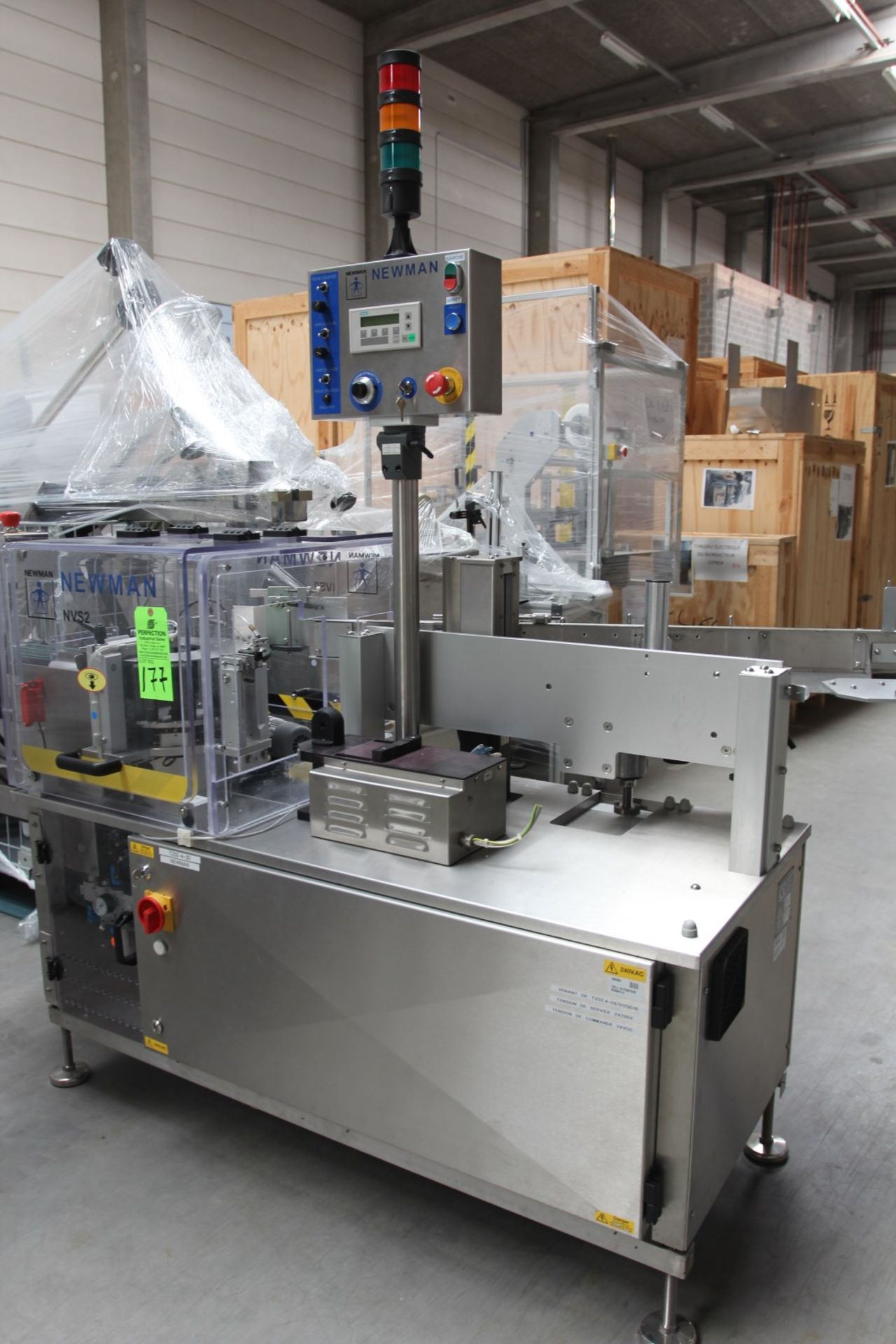 2011 Newman Labelling NVS Label System, s/n 11112, (Location: DK MOVES, Arthur De Coninckstraat 9,