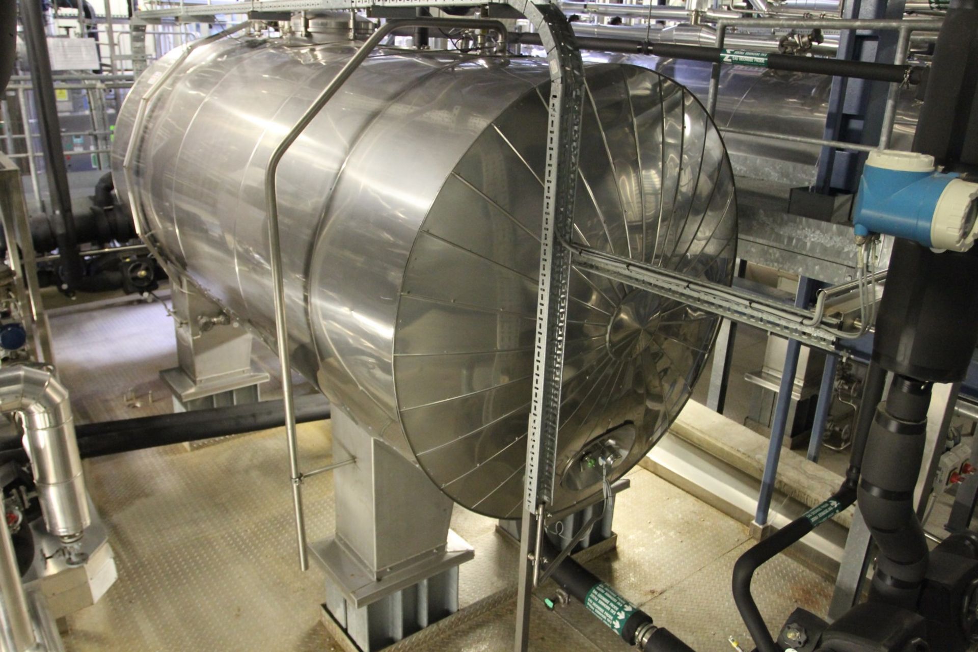 2007 Berson/3C France Stainless Steel Tank Return System, s/n 10749, 2006 3C France 8000 Liter Tank, - Image 3 of 10