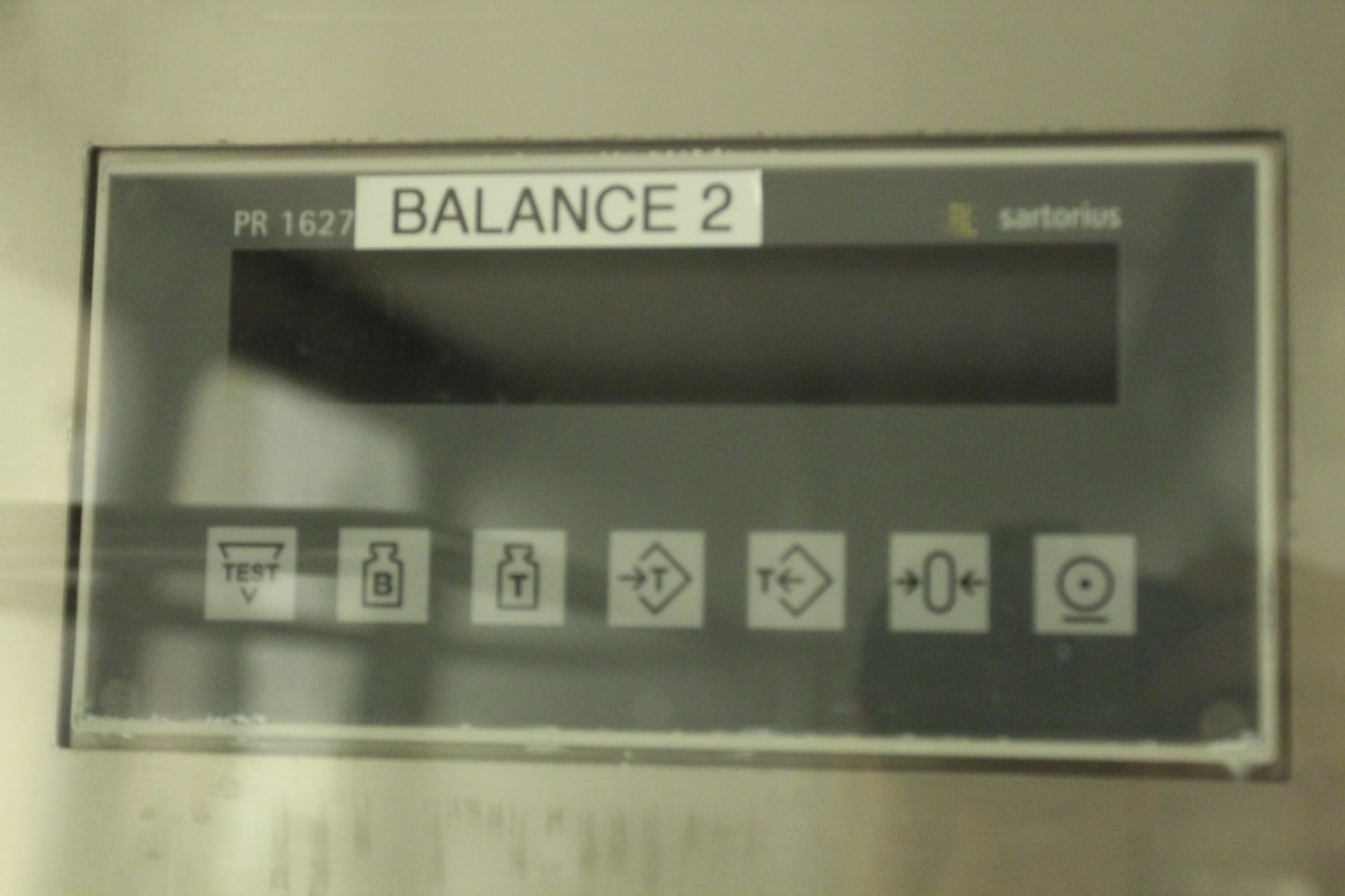 1500 kg Sartorius Stainless Steel Floor Scale, s/n na, 115cm x 100cm, Sartorius PR 1627 Readout - Image 4 of 4