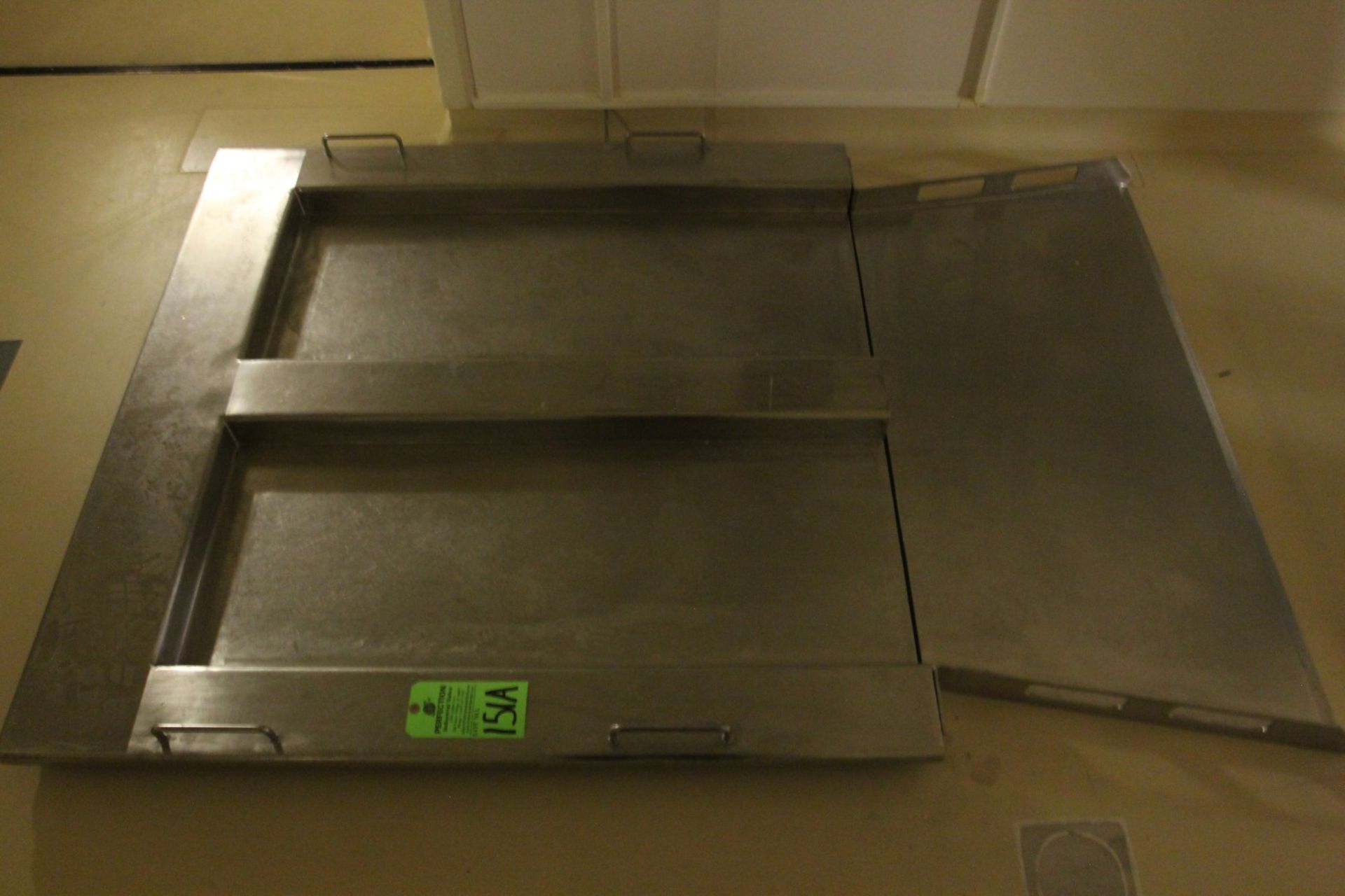800 kg Stainless Steel Floor Scale w/ Mettler Toledo Lynx Digital Readout, s/n 5493403-5HG - Bild 2 aus 5
