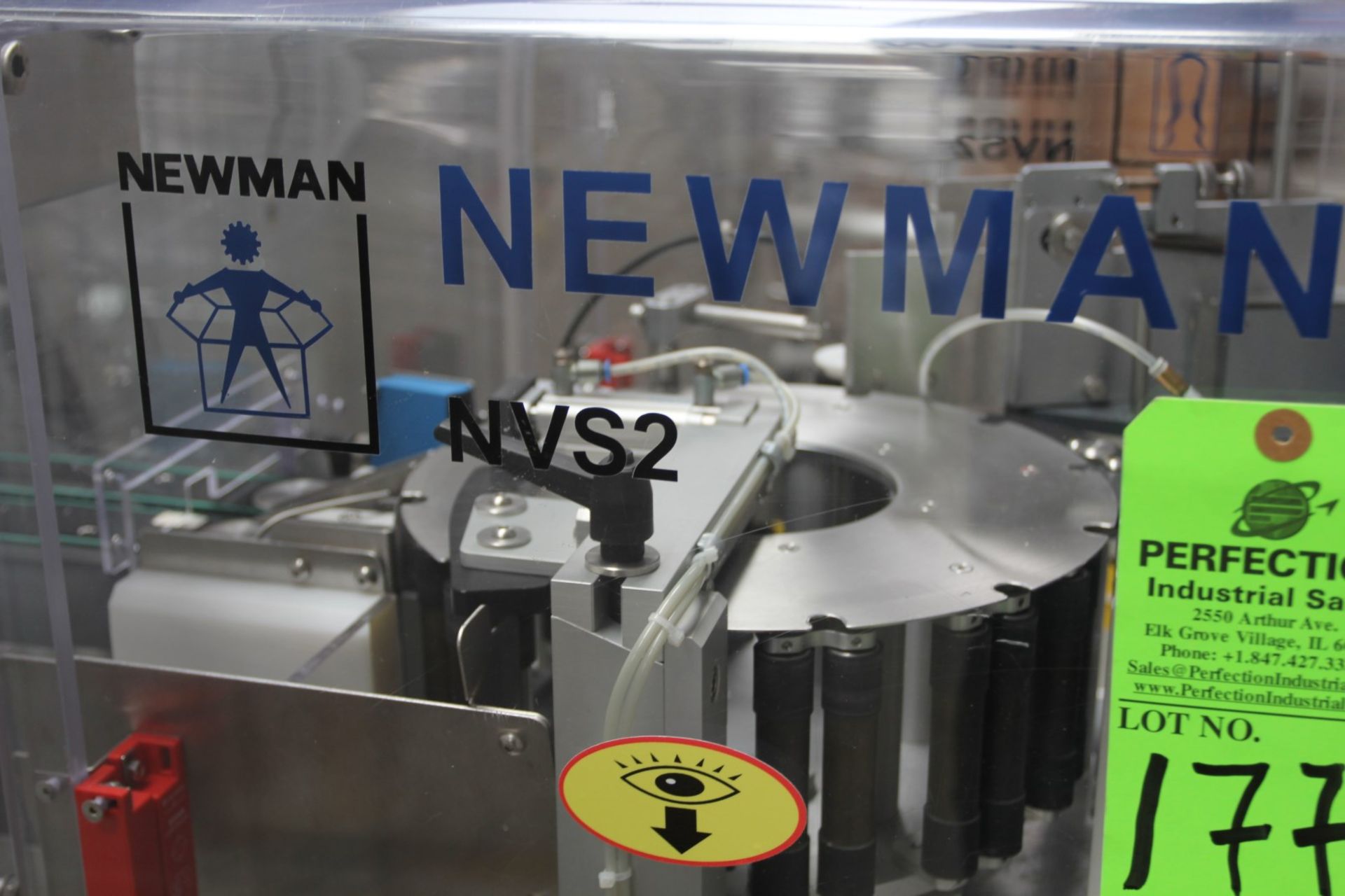 2011 Newman Labelling NVS Label System, s/n 11112, (Location: DK MOVES, Arthur De Coninckstraat 9, - Bild 8 aus 10