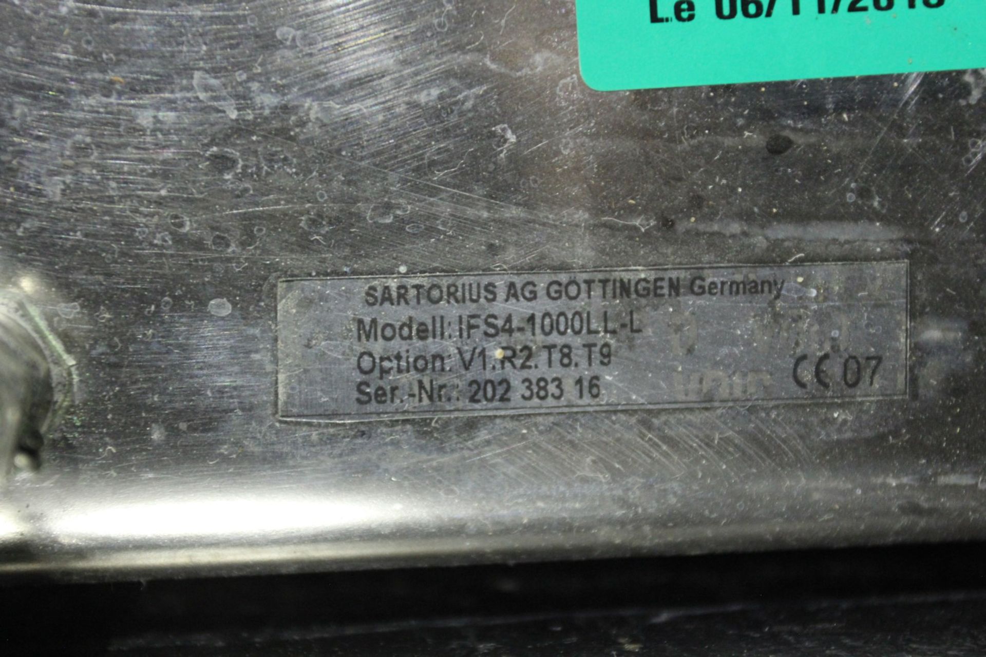 1000 kg Sartorius IFS4 1000LL-L Stainless Steel Floor Scale, s/n 20238315, 115cm x 100cm - Image 4 of 4