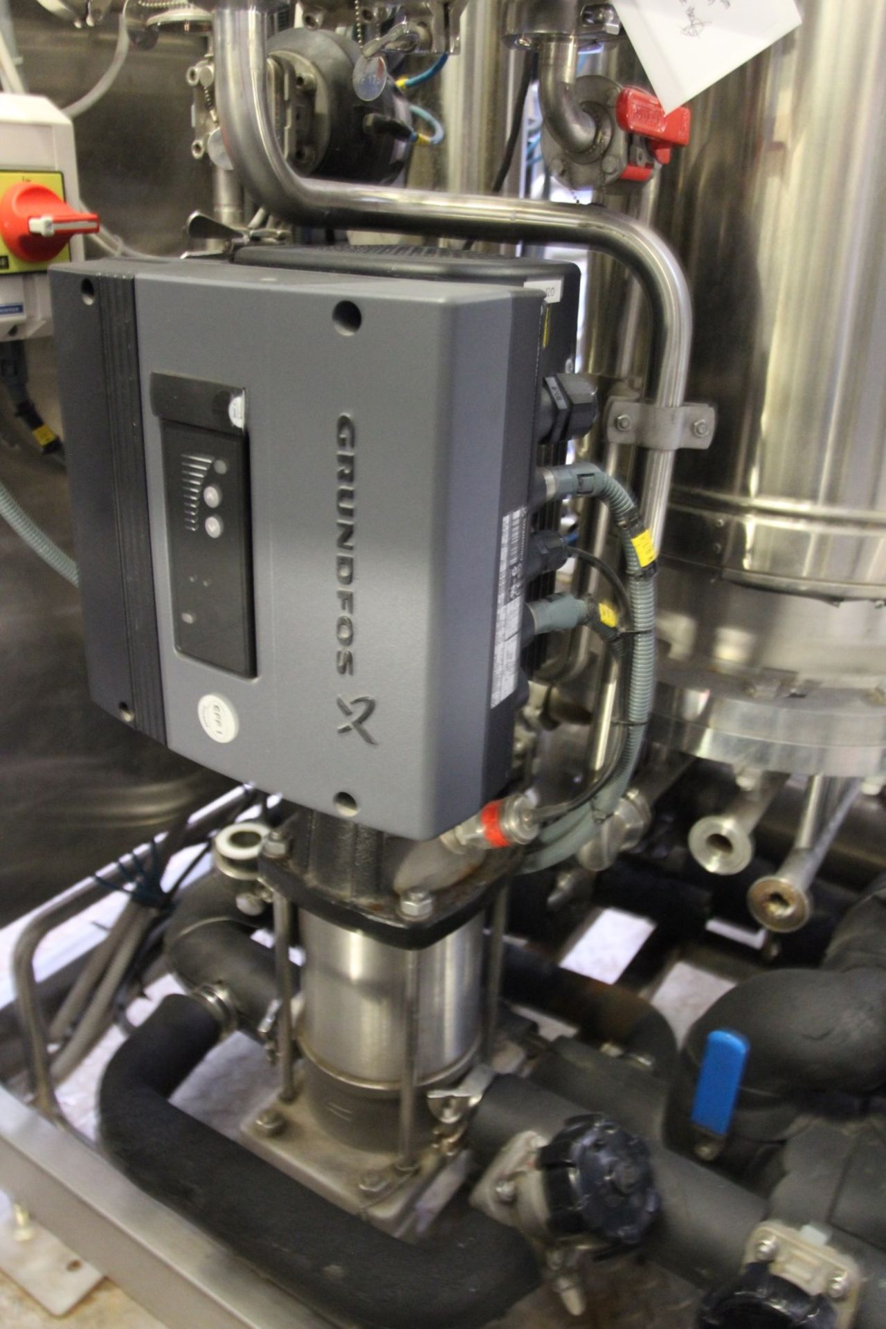 Gettinge MS750-5 Water Distillator, s/n 272.06, Allen Bradley Panelview Plus 1000 PLC Control, (5) - Image 12 of 19