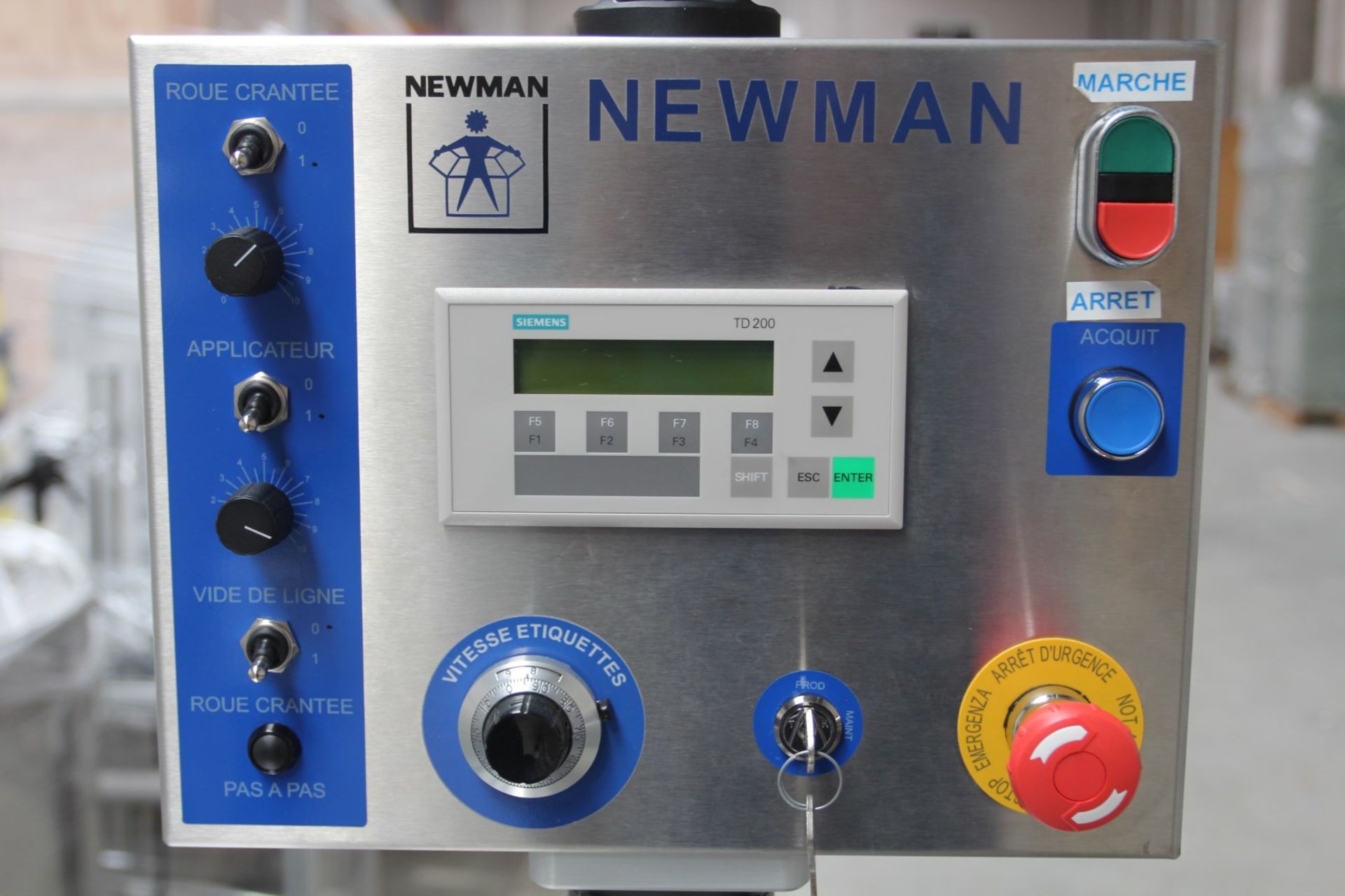 2011 Newman Labelling NVS Label System, s/n 11112, (Location: DK MOVES, Arthur De Coninckstraat 9, - Bild 6 aus 10