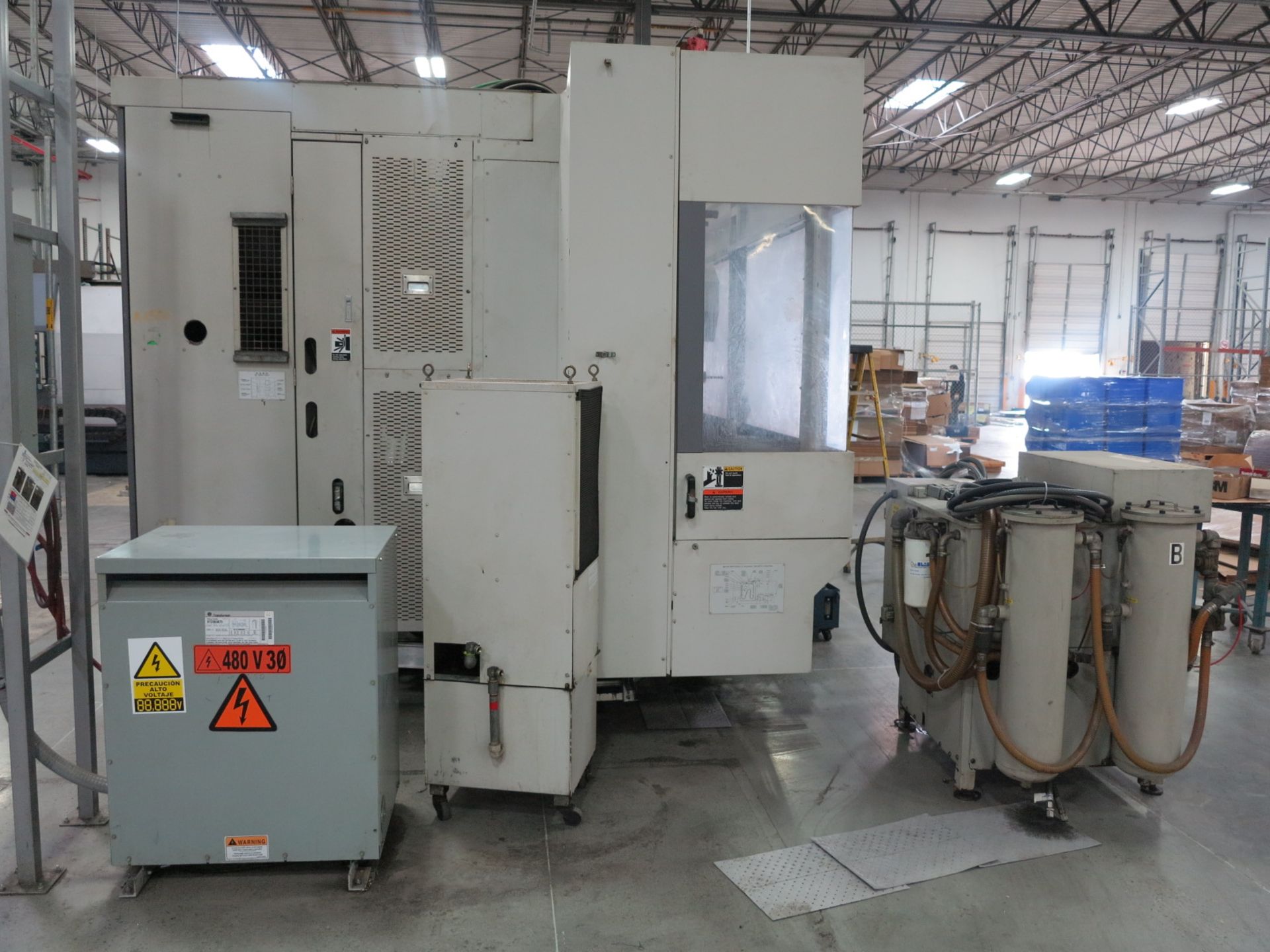 MORI-SEIKI MH-633 CNC Horizontal Machining Center, s/n MH630AE1008, Mori Seiki MSG-502 CNC - Image 5 of 19