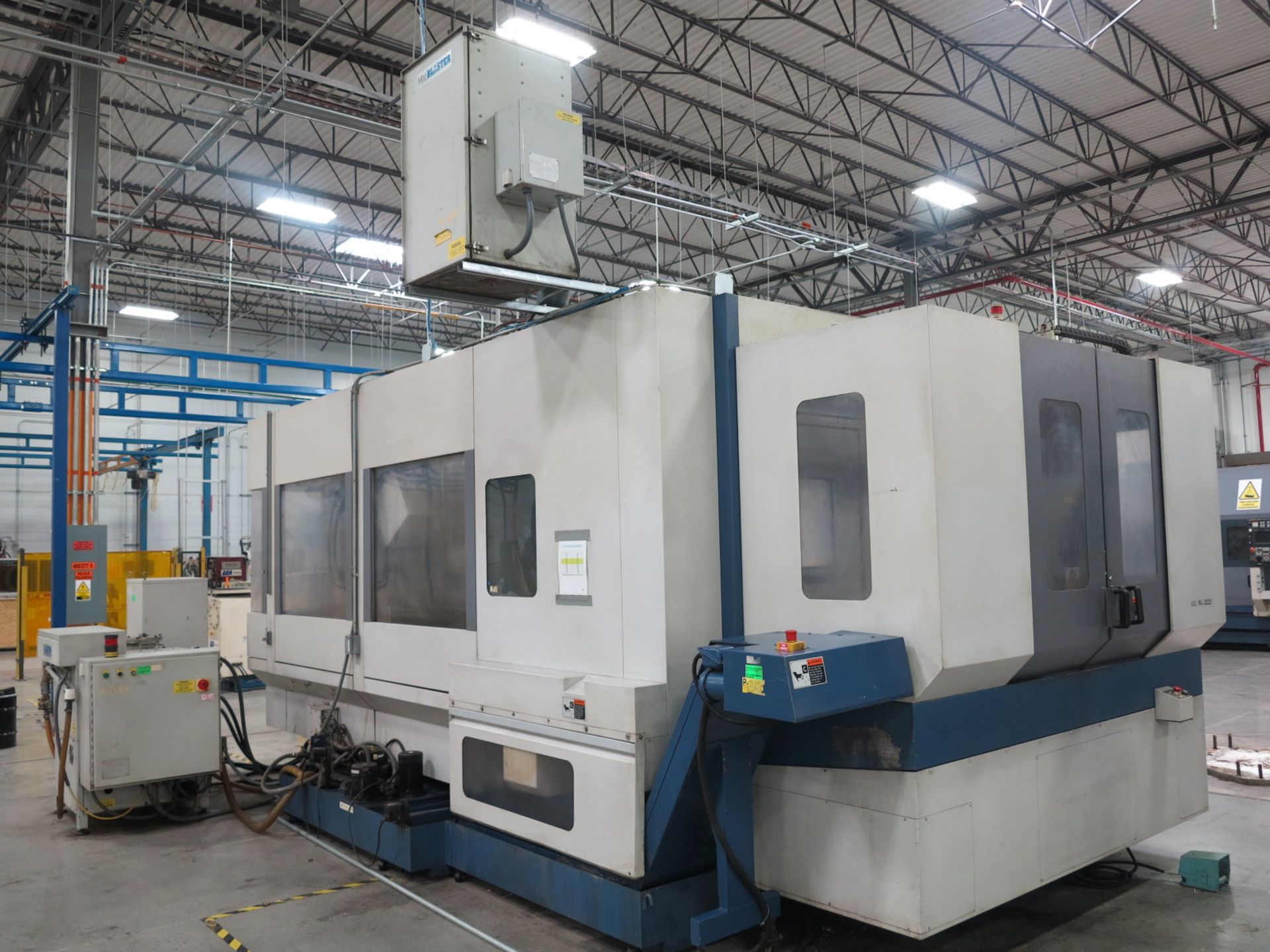 MORI-SEIKI MH-633 CNC Horizontal Machining Center, s/n na, Mori Seiki MSG-502 CNC Control, Chip - Image 5 of 17