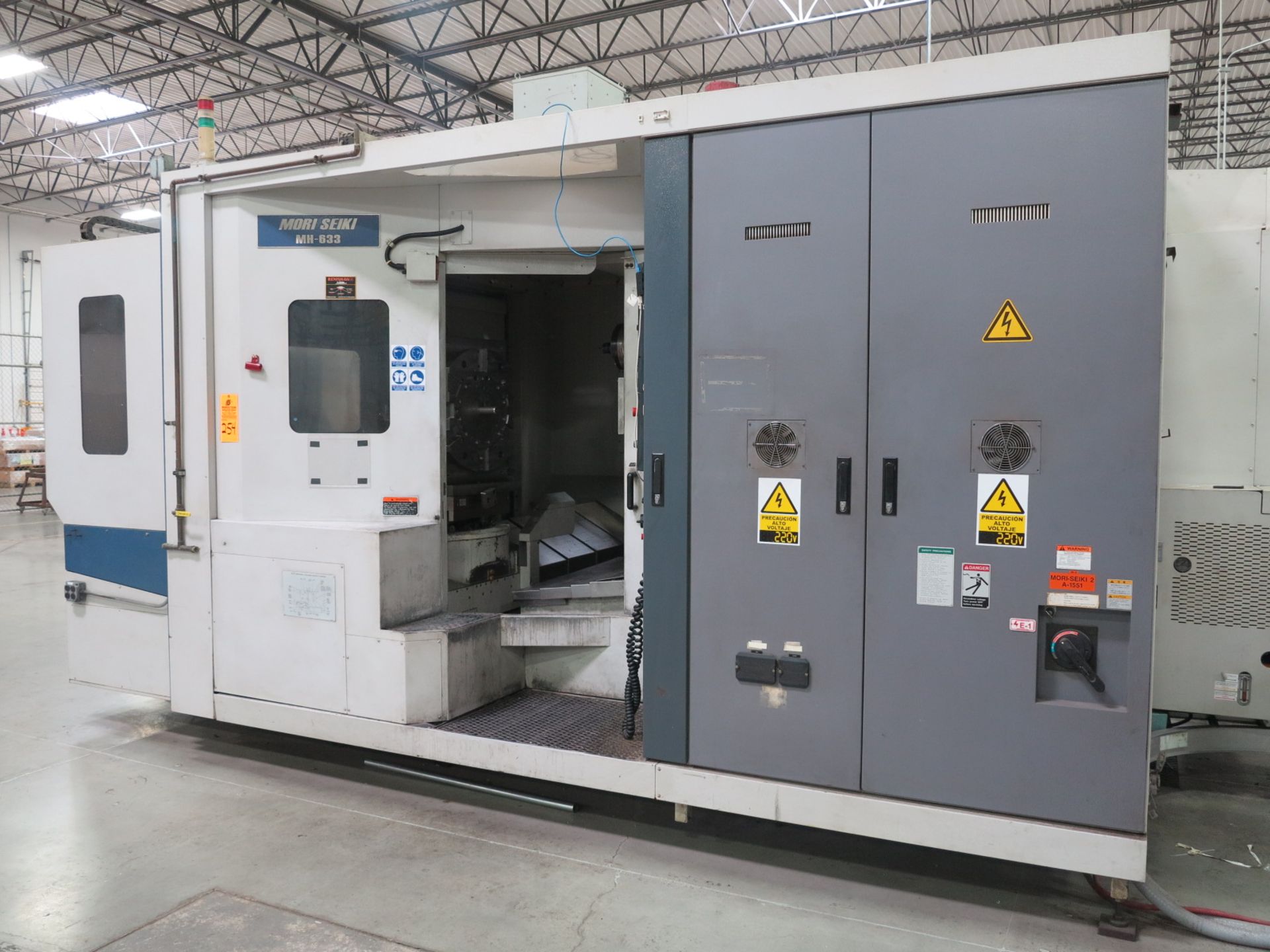 MORI-SEIKI MH-633 CNC Horizontal Machining Center, s/n MH630AE1008, Mori Seiki MSG-502 CNC - Image 4 of 19