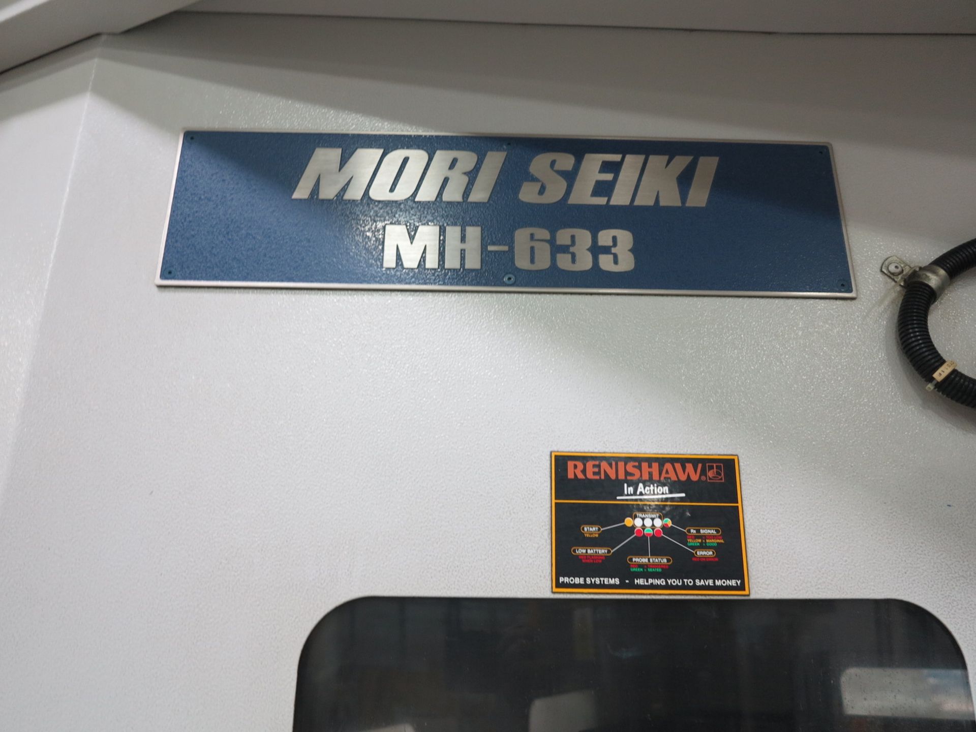MORI-SEIKI MH-633 CNC Horizontal Machining Center, s/n MH630AE1008, Mori Seiki MSG-502 CNC