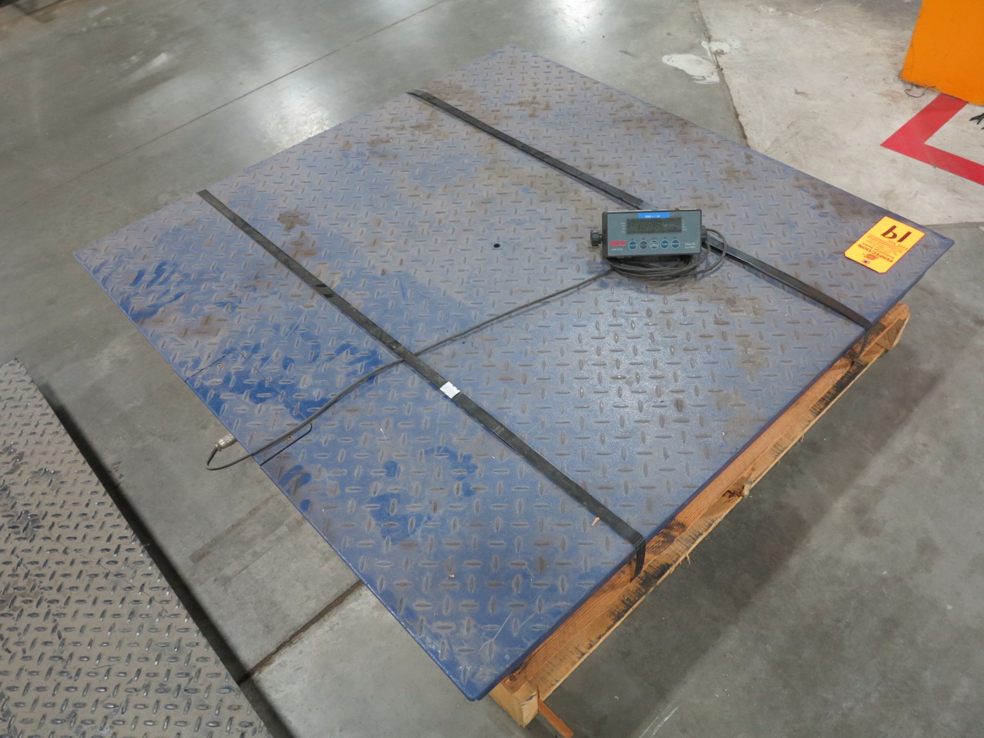 Certified Scale Co. 4'x 4' Platform Scale, w/ Tara TR-1-NK DRO - Image 2 of 3