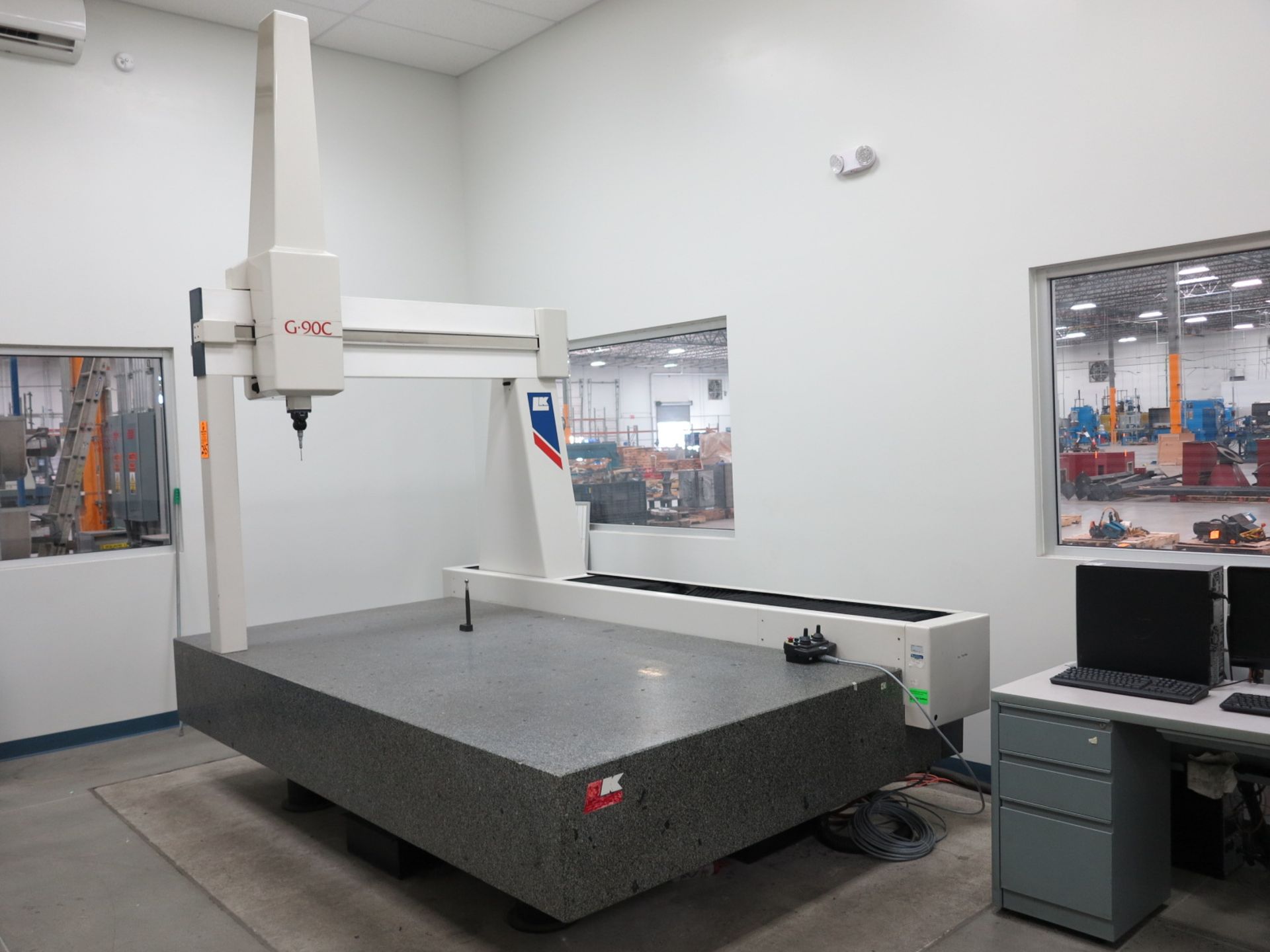 LK G-90C Coordinate Measuring Machine, s/n na, 119” x 62” Table, Renishaw PH10M Probe, Renishaw