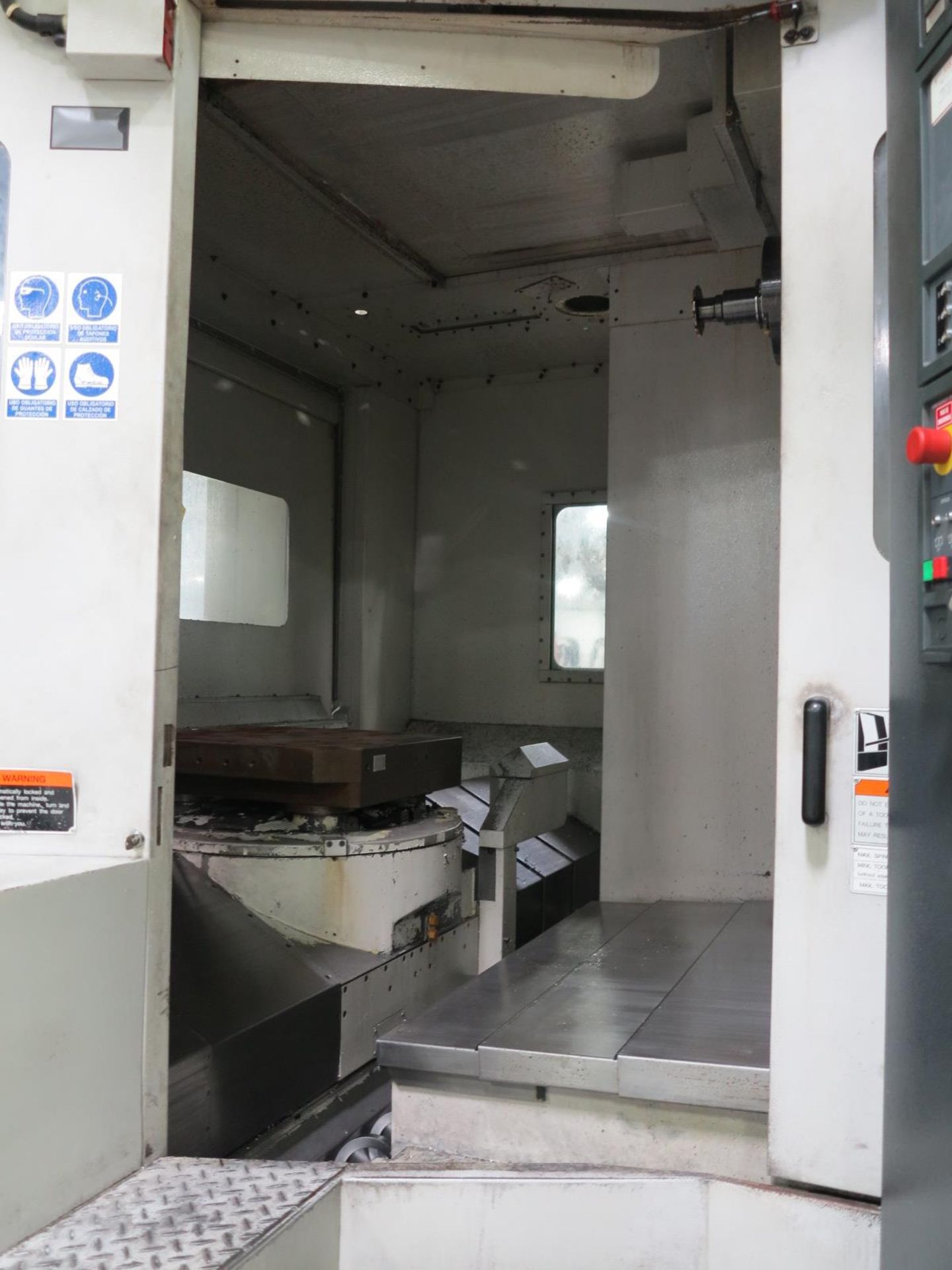 MORI-SEIKI MH-633 CNC Horizontal Machining Center, s/n na, Mori Seiki MSG-502 CNC Control, Chip - Image 10 of 17